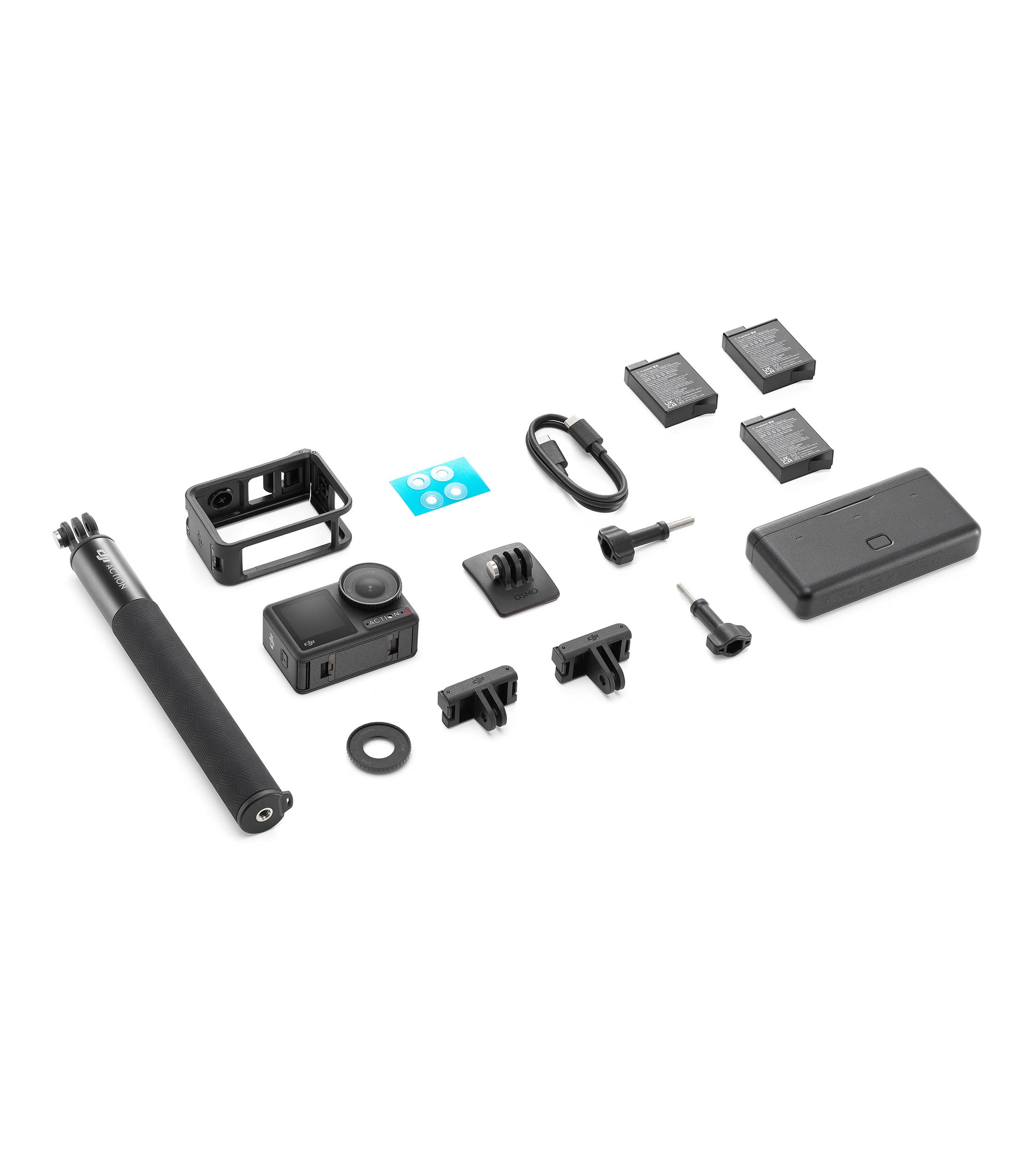Cámara digital Osmo Action 4 Adventure Combo