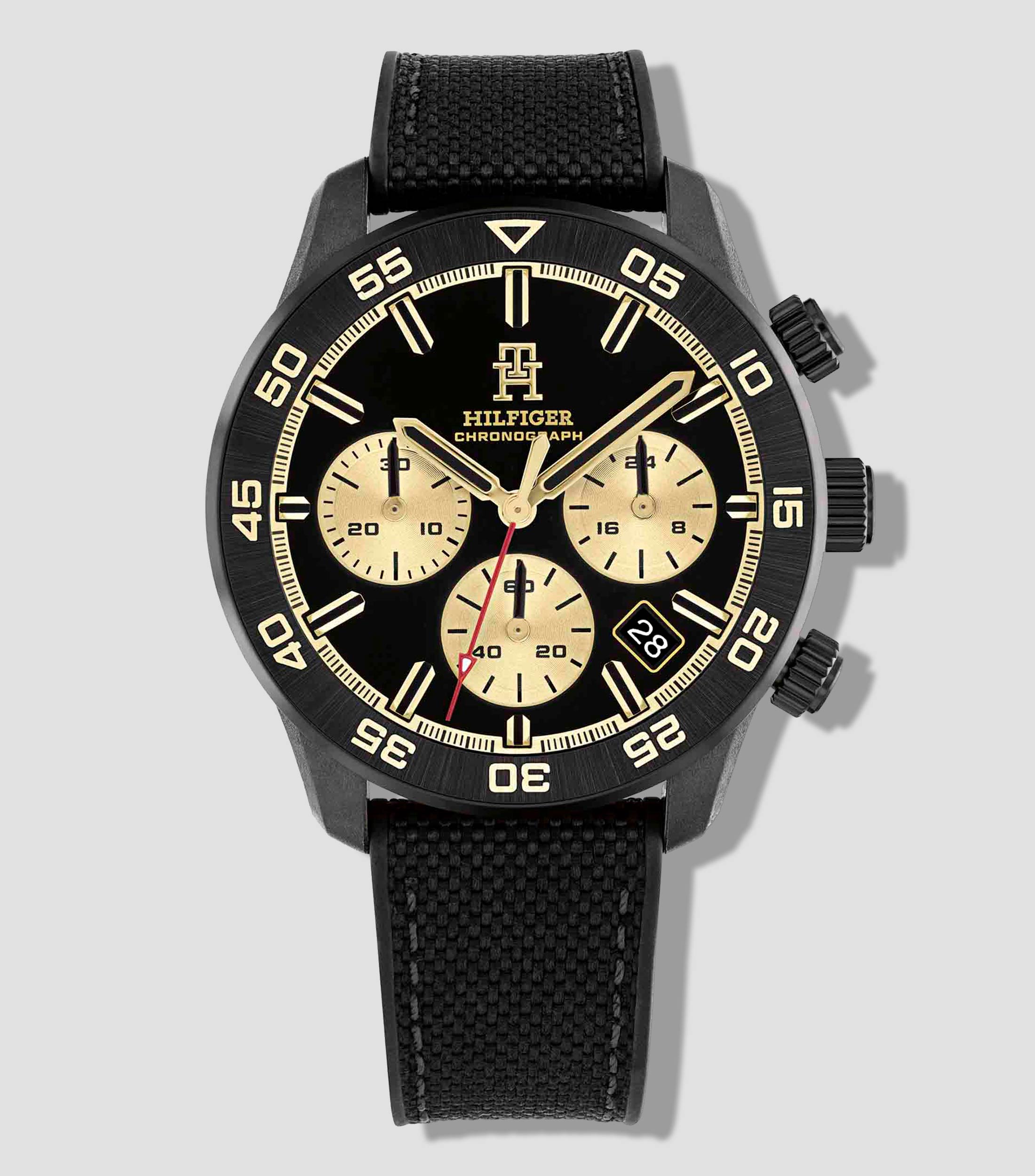 Reloj par Hombre TH85 deportivo negro