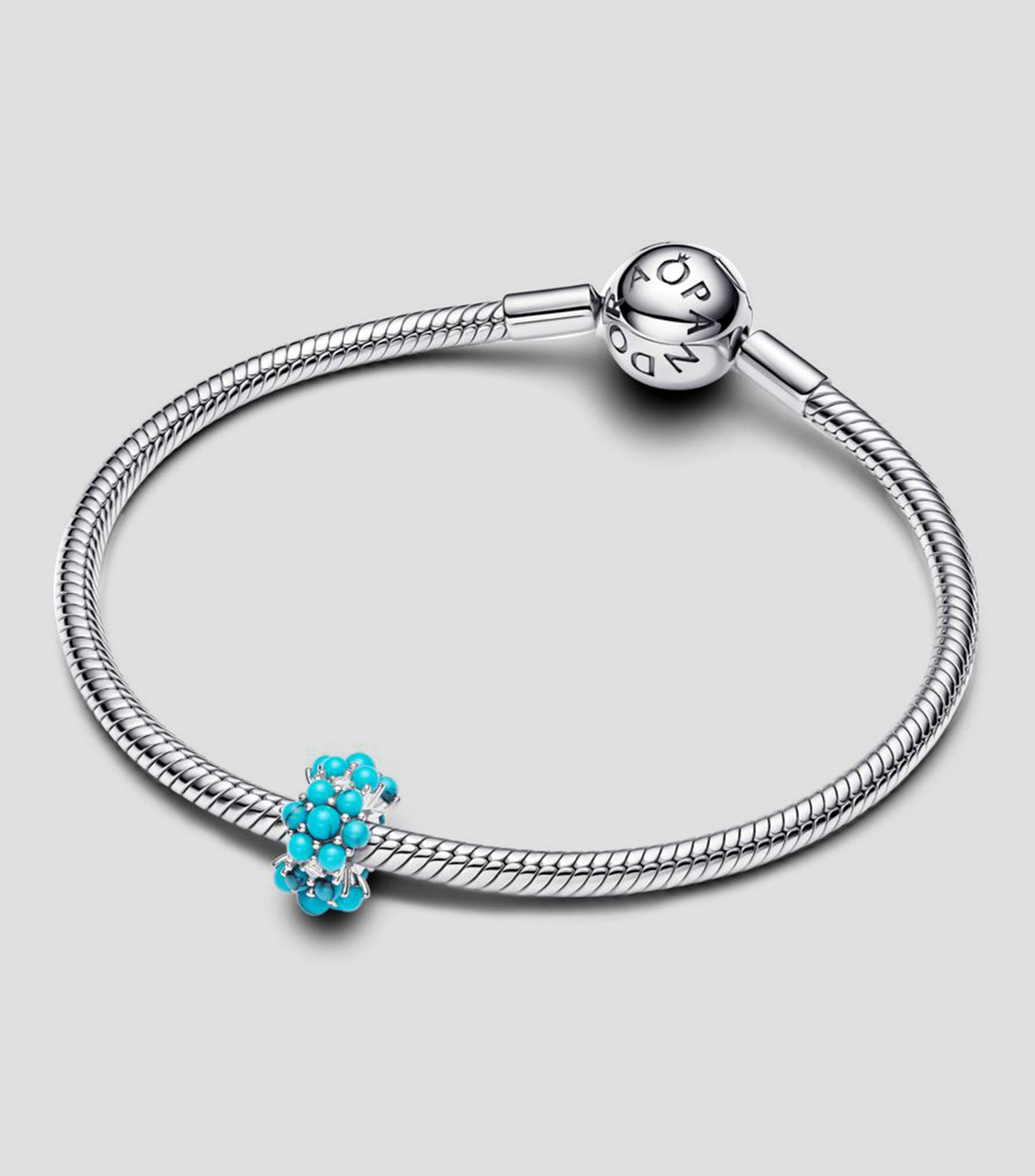 Charm en plata .925 Oceano Turquesa Unisex