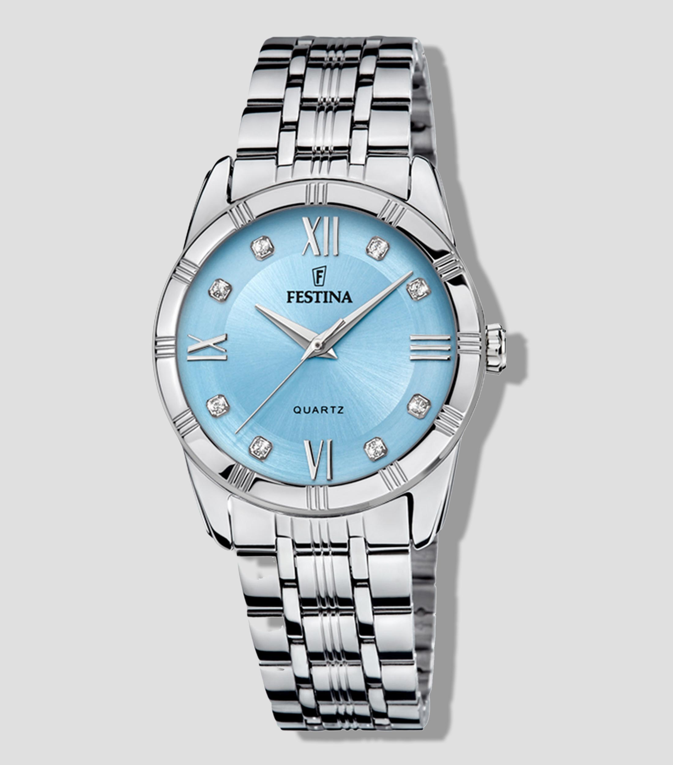 Reloj para Mujer Mademoiselle De Vestir Azul, Plateado
