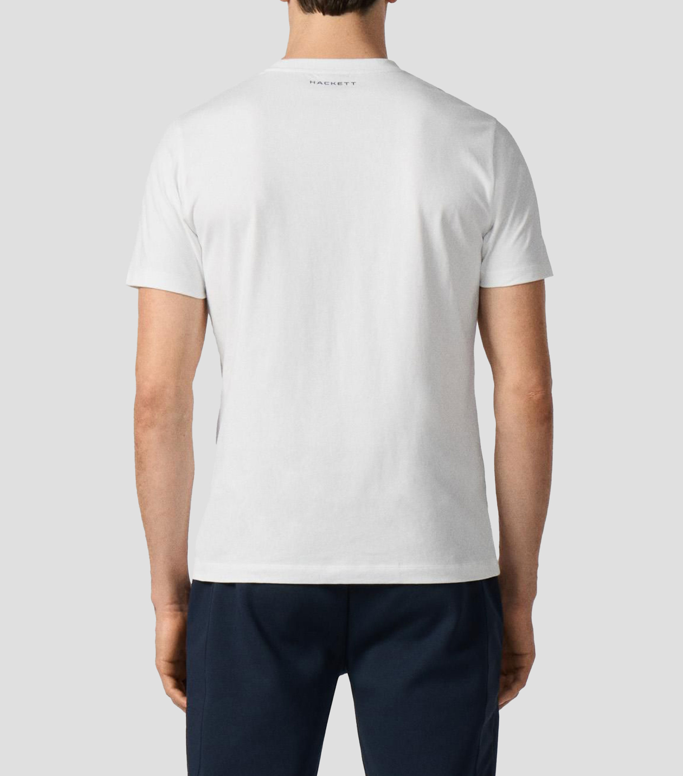 Playera cuello redondo manga corta diseño liso Hombre