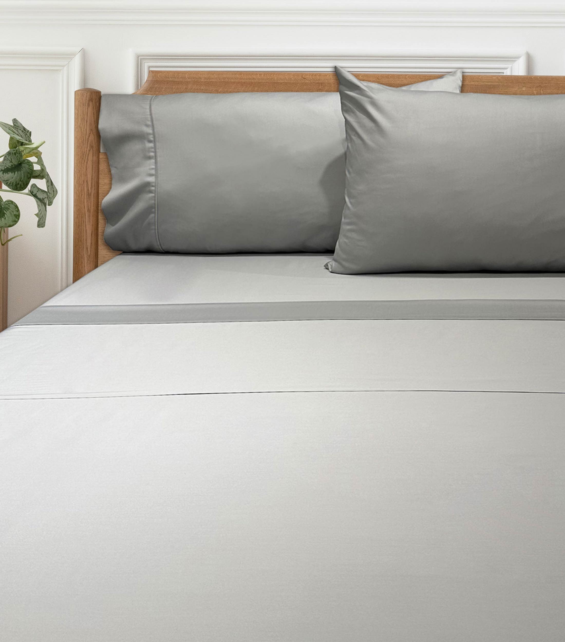 Juego de Sabanas Matrimonial Gris