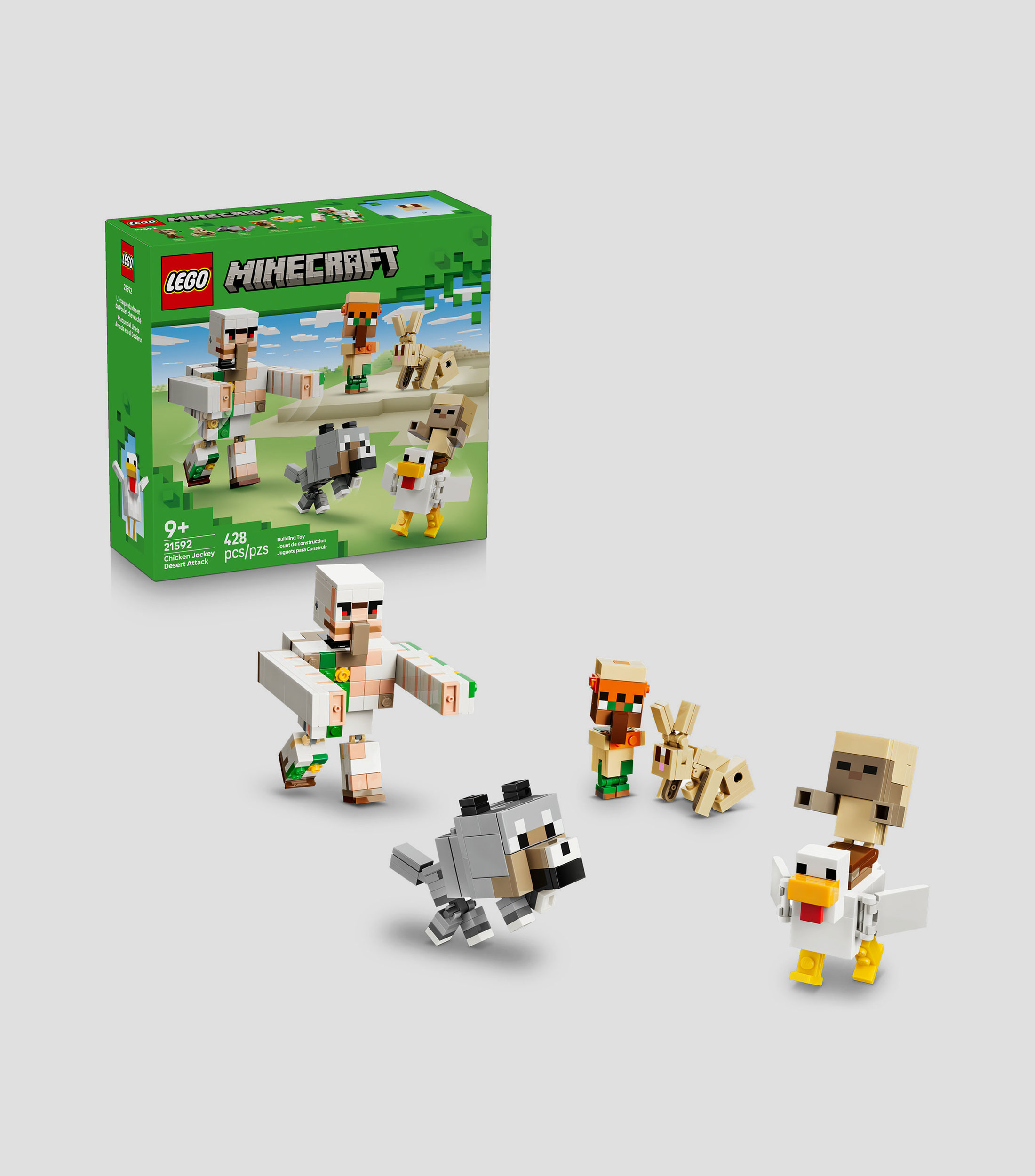 Lego Minecraft Ataque del Jinete Avícola en el Desierto 21592