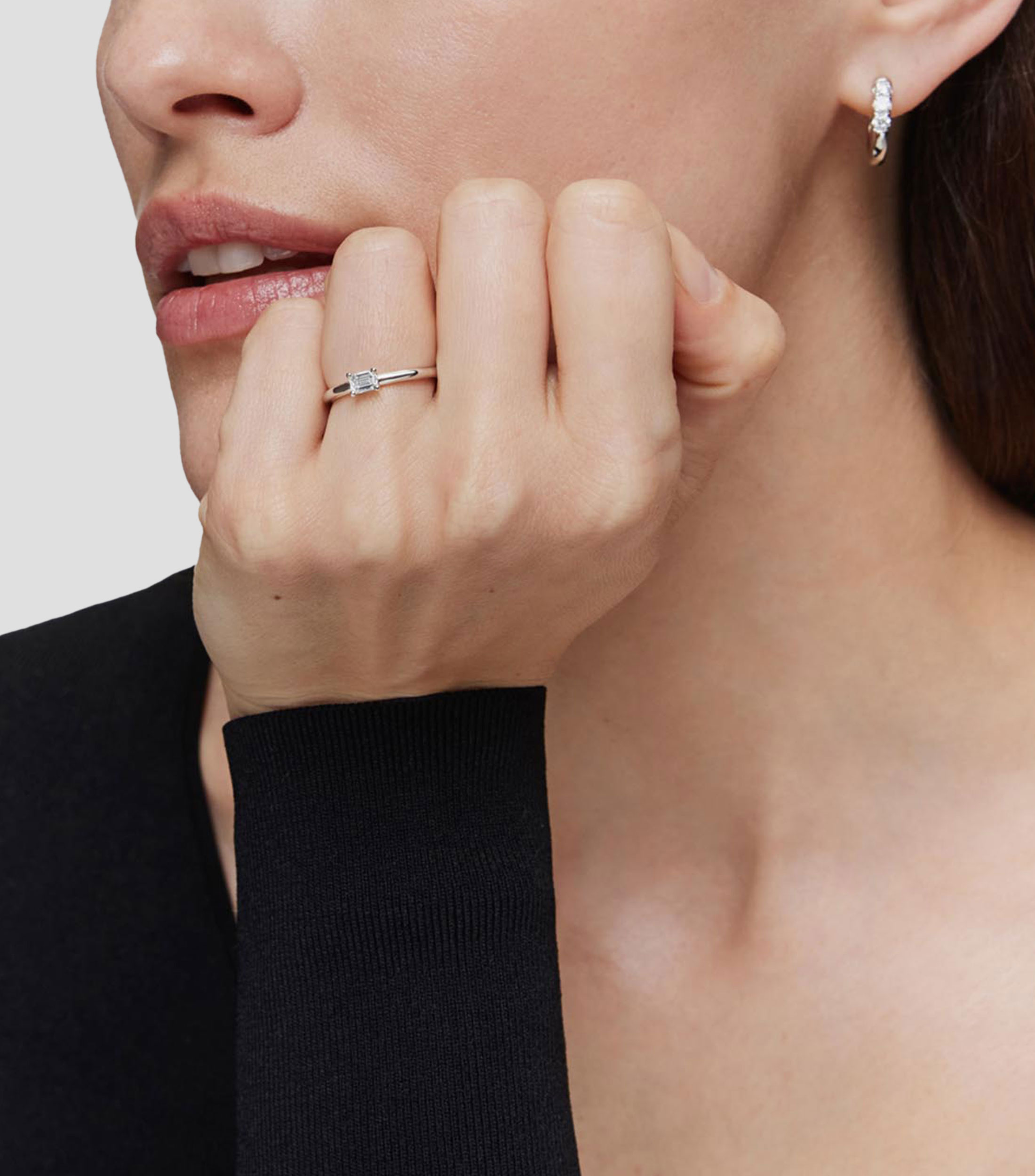 Anillo Solitario Les Classiques Lgd con Diamante Mujer