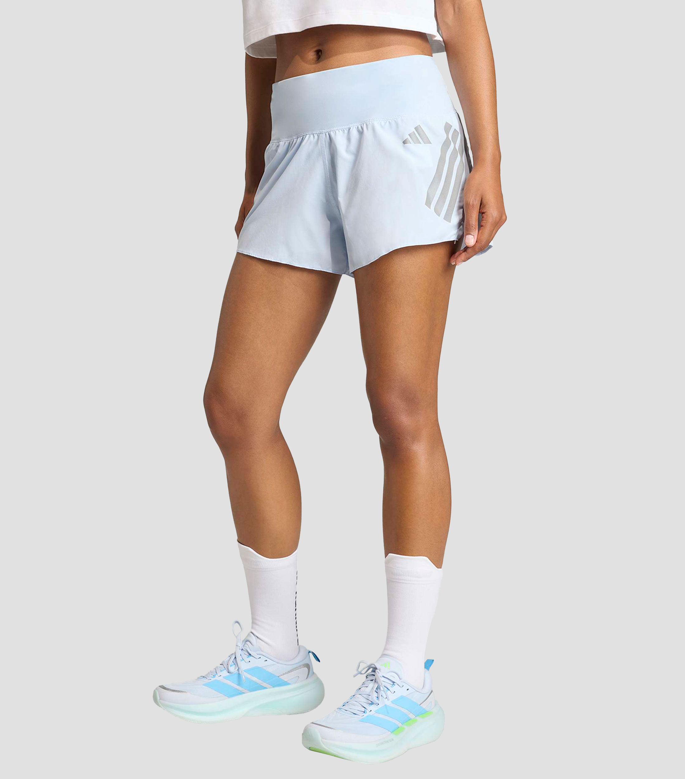 Short para correr adi365 estampado Mujer