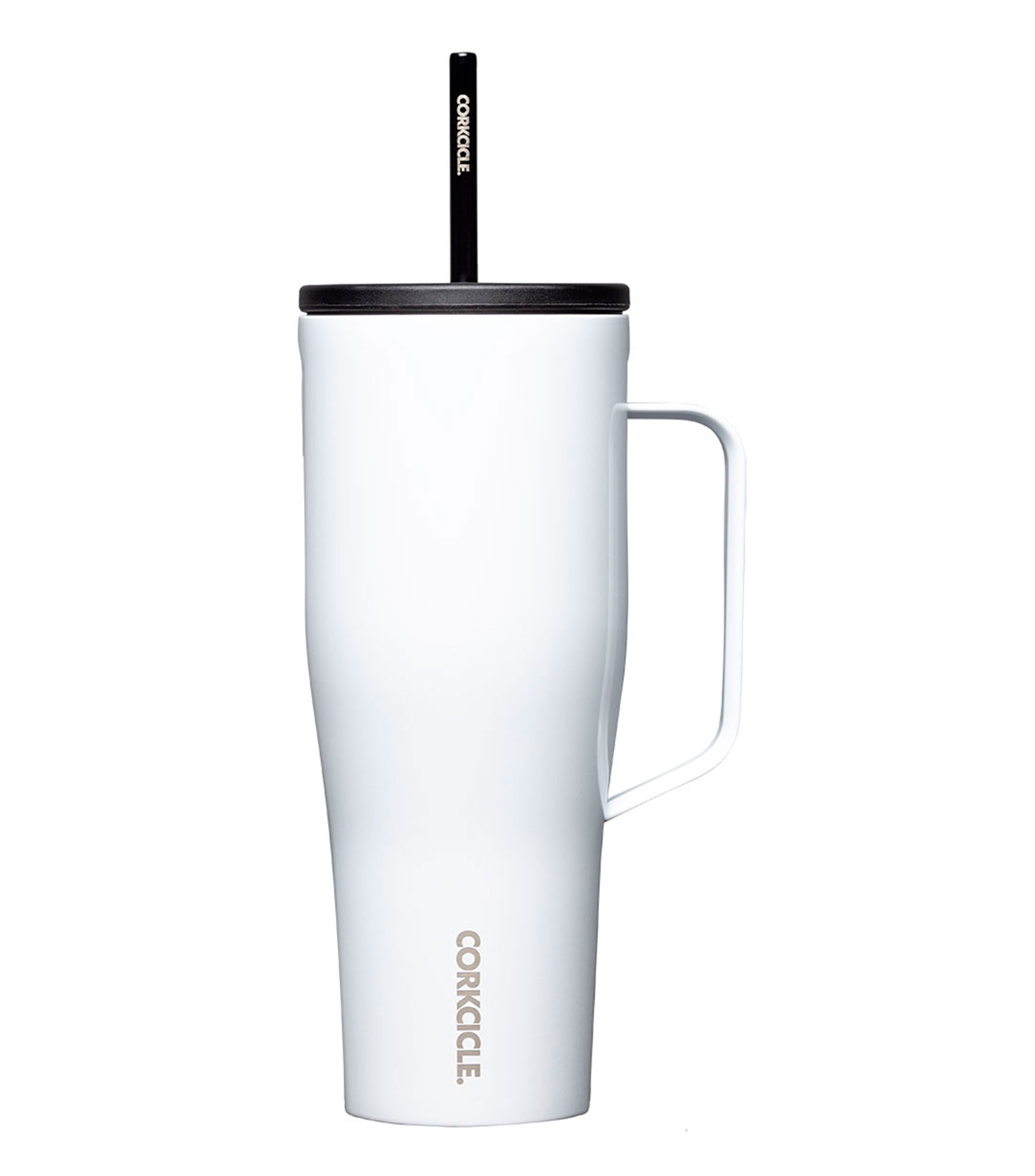Taza Termica Popote Acero Bca 887Ml