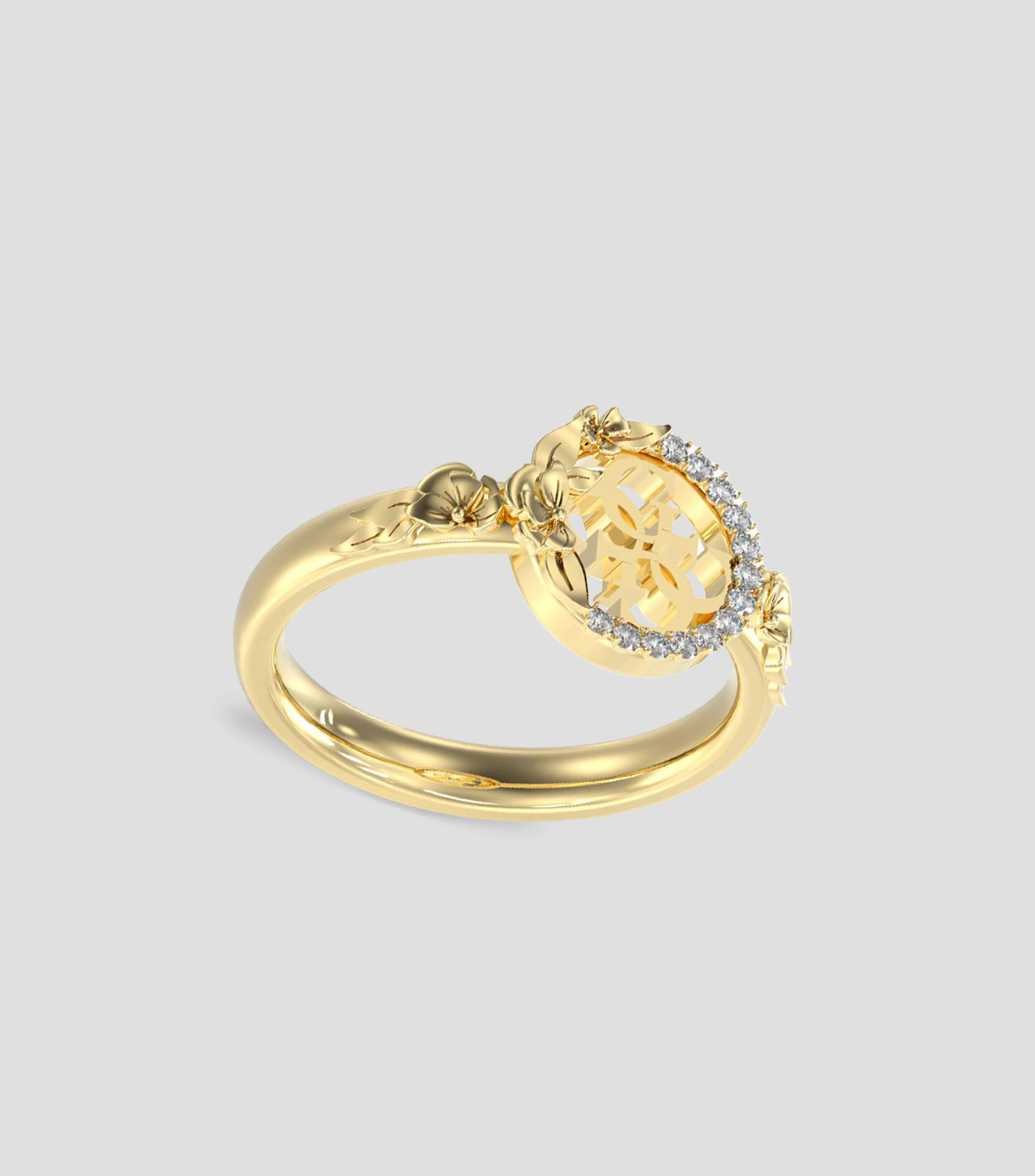 Anillo 4 Love con circonias Mujer