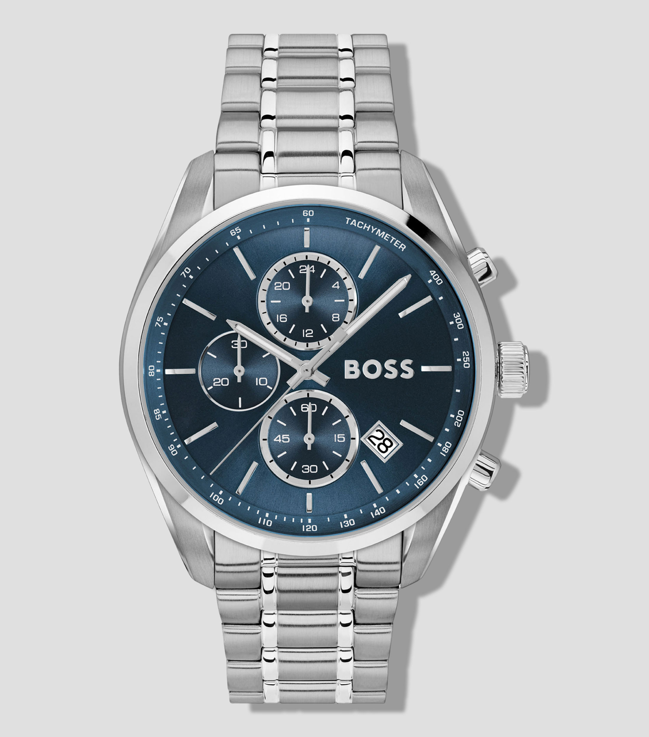 Reloj para Hombre Grand Prix Casual Azul, Plateado