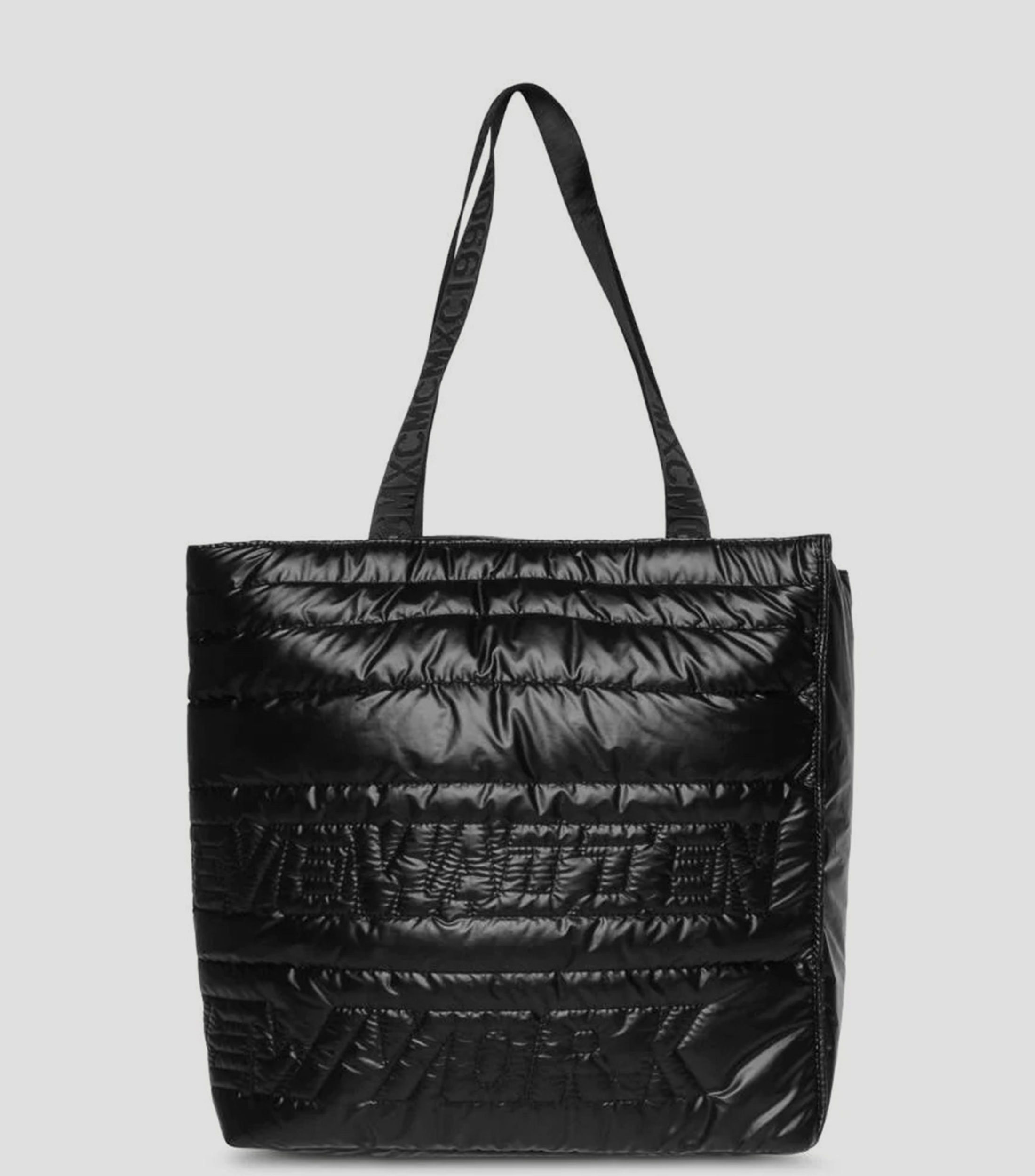 Bolsa tote negra Btonic acolchada Mujer