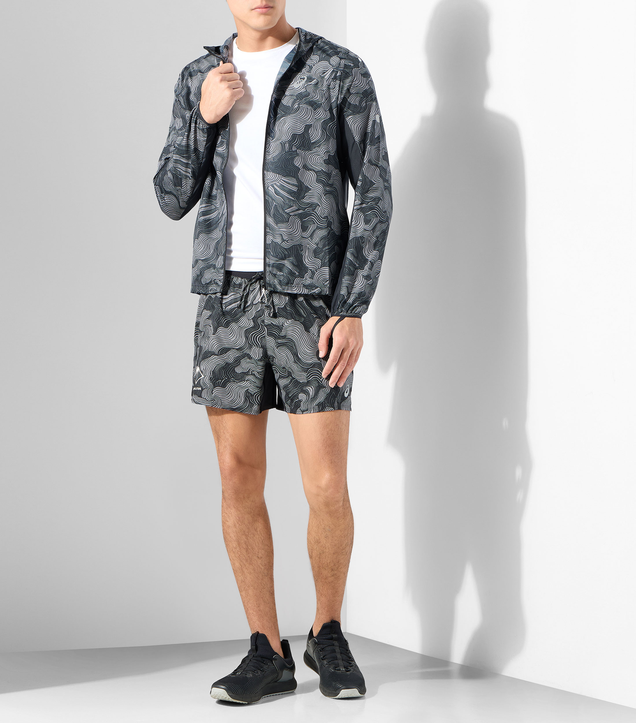 Short de entrenamiento estampado Hombre