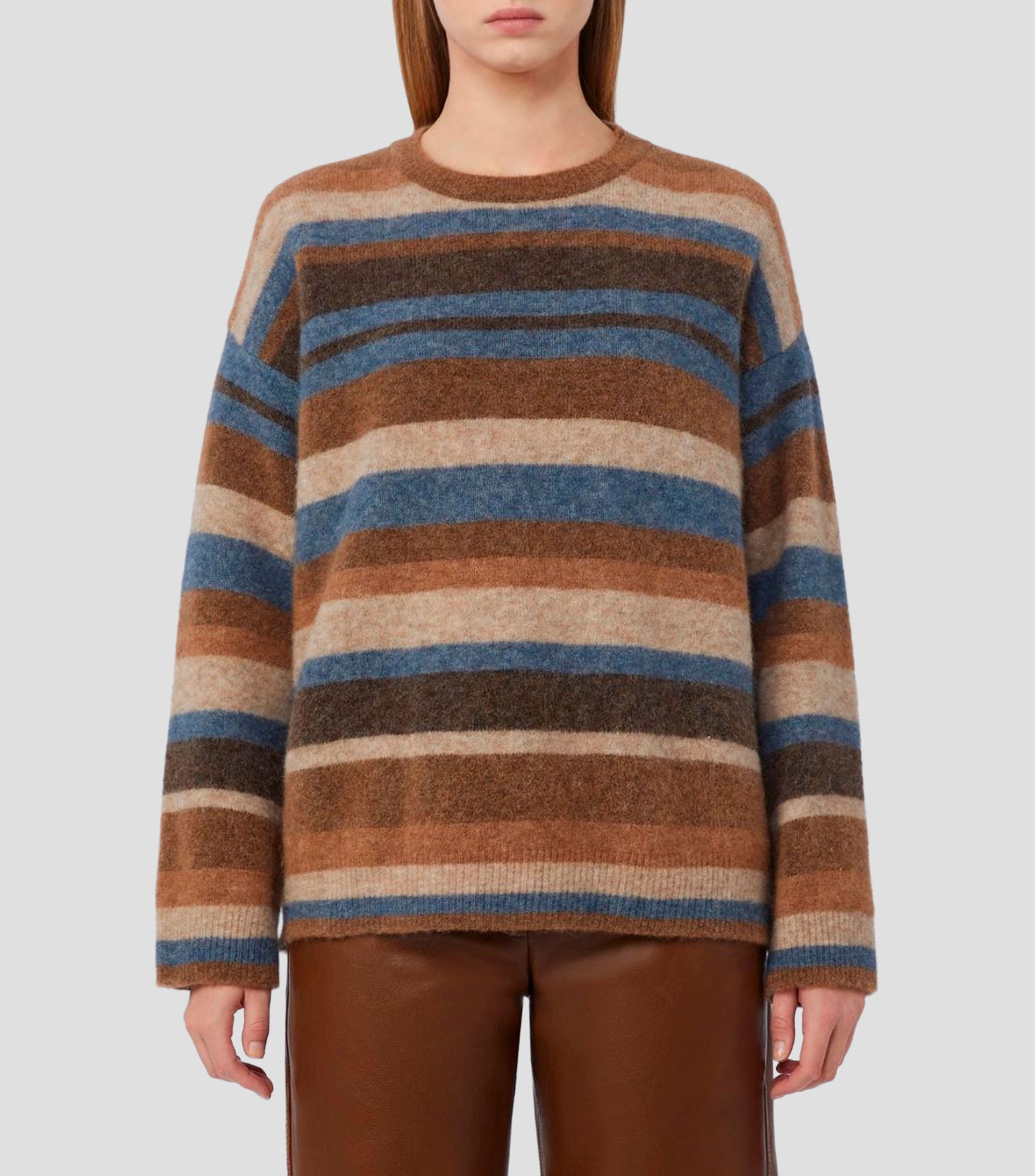 Suéter cuello redondo Mujer