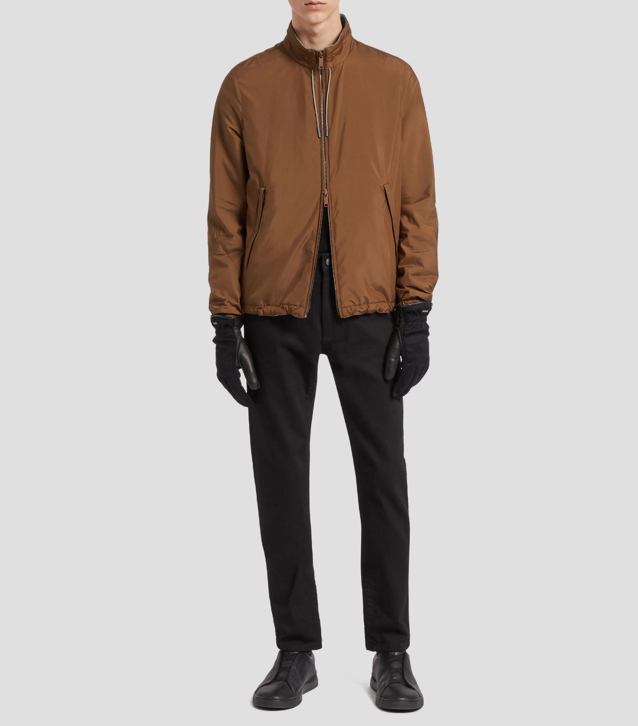 Chamarra Reversible Hombre