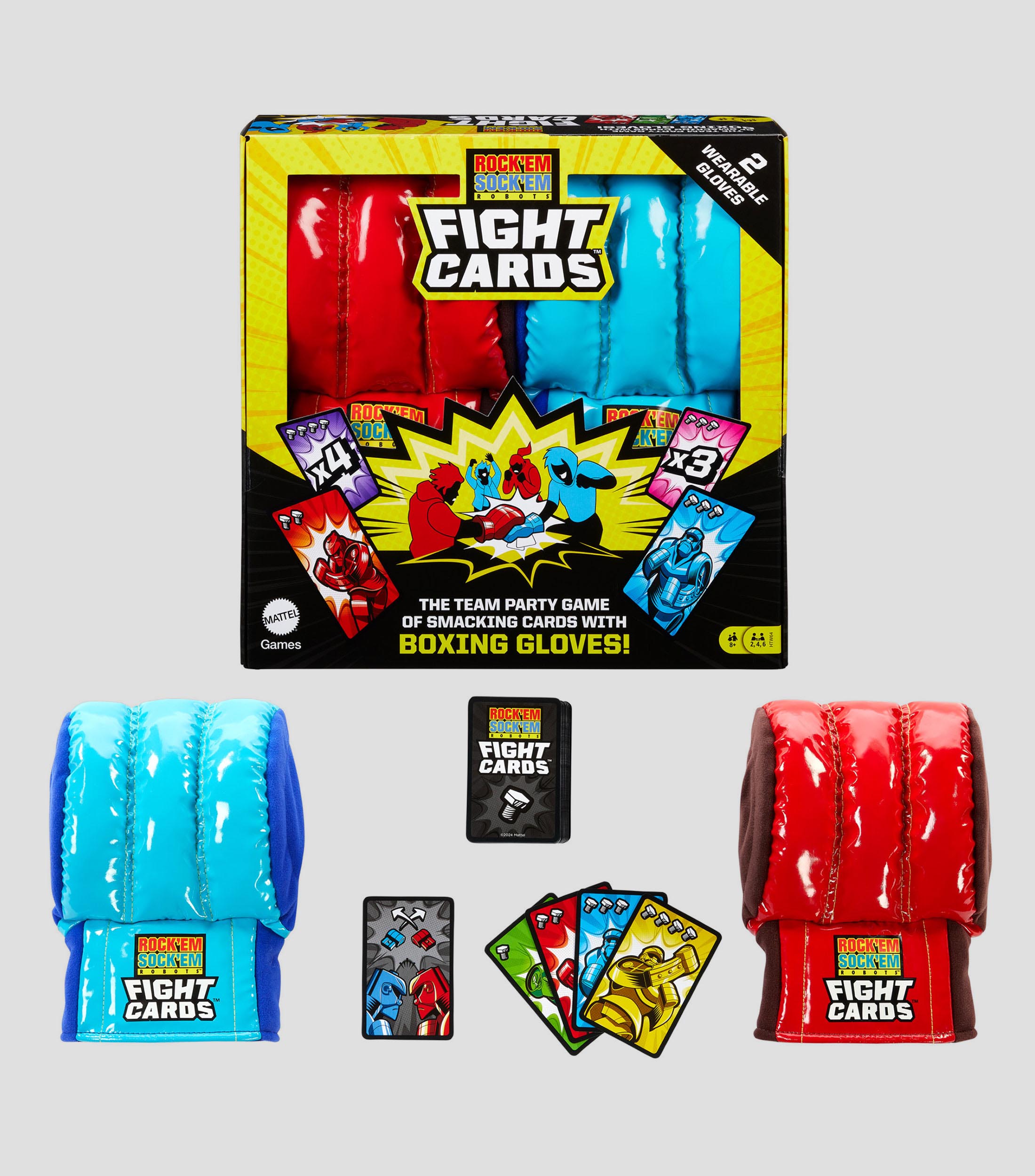 Jugo de Mesa Rock 'Em Sock 'Em Fight Cards