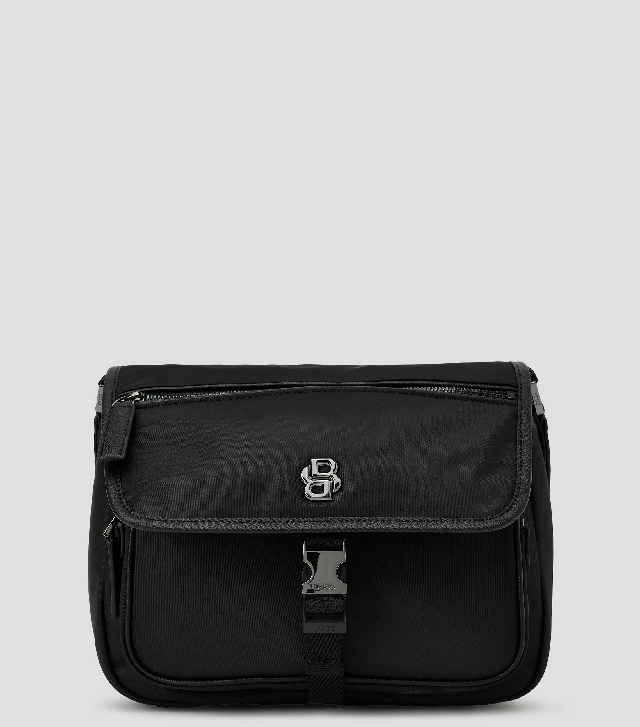 Bolso Messenger liso Hombre