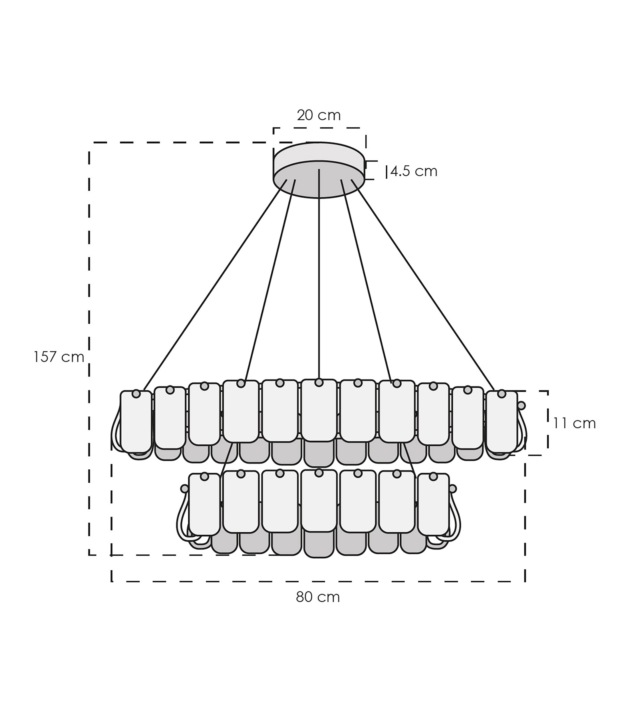 Lámpara Colgante 120-220 V
