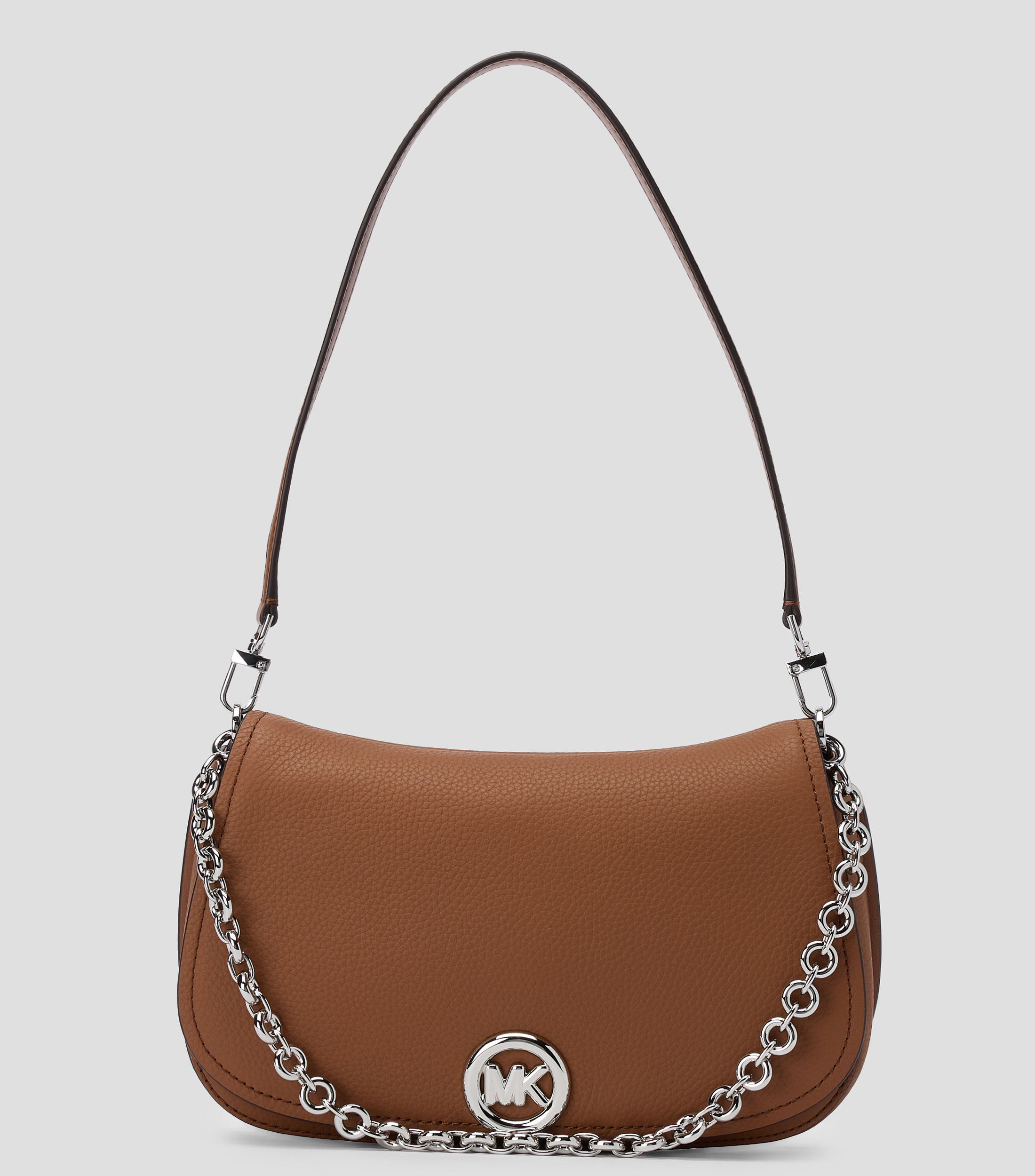 Bolsa shoulder en piel lisa Mujer