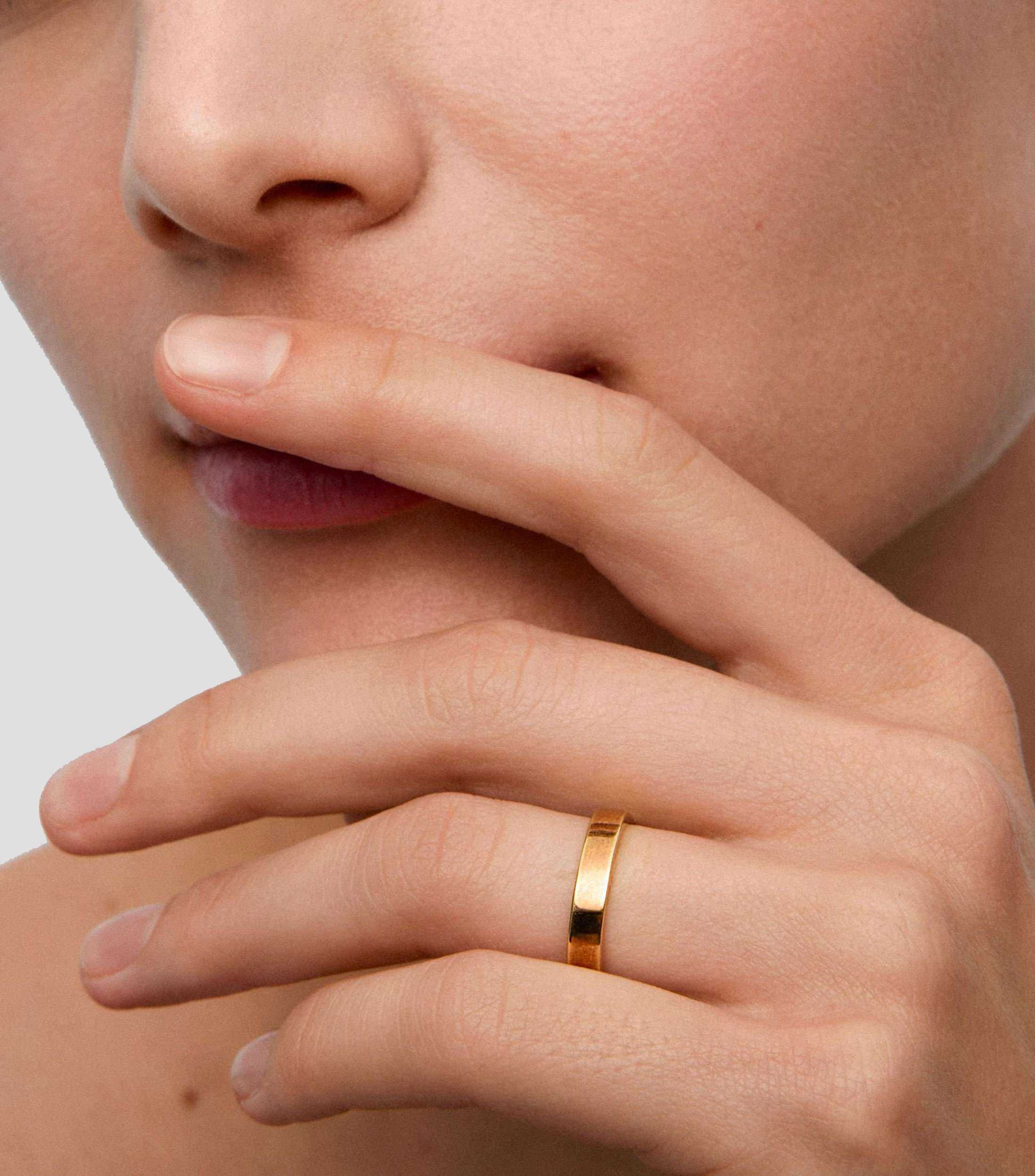 Anillo de compromiso en oro Mujer