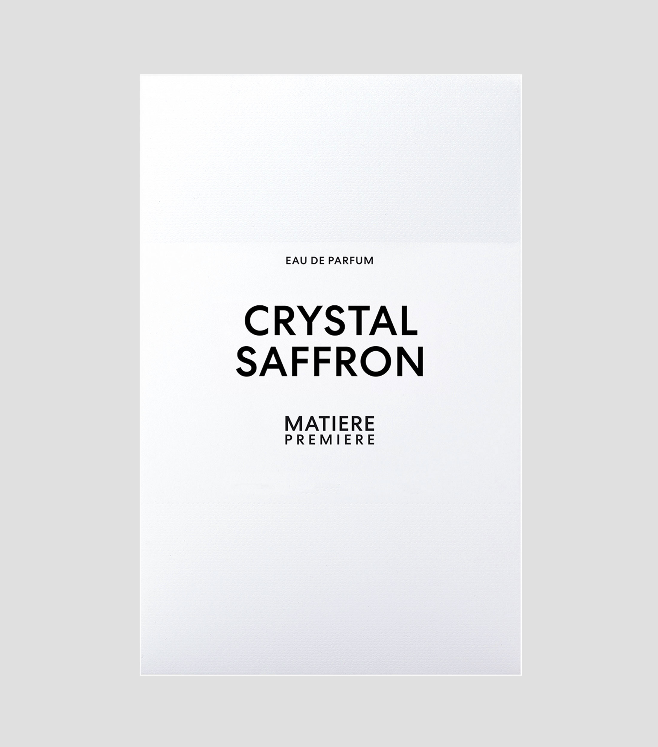 Perfume Crystal Saffron, Eau de Parfum 100 ml Unisex