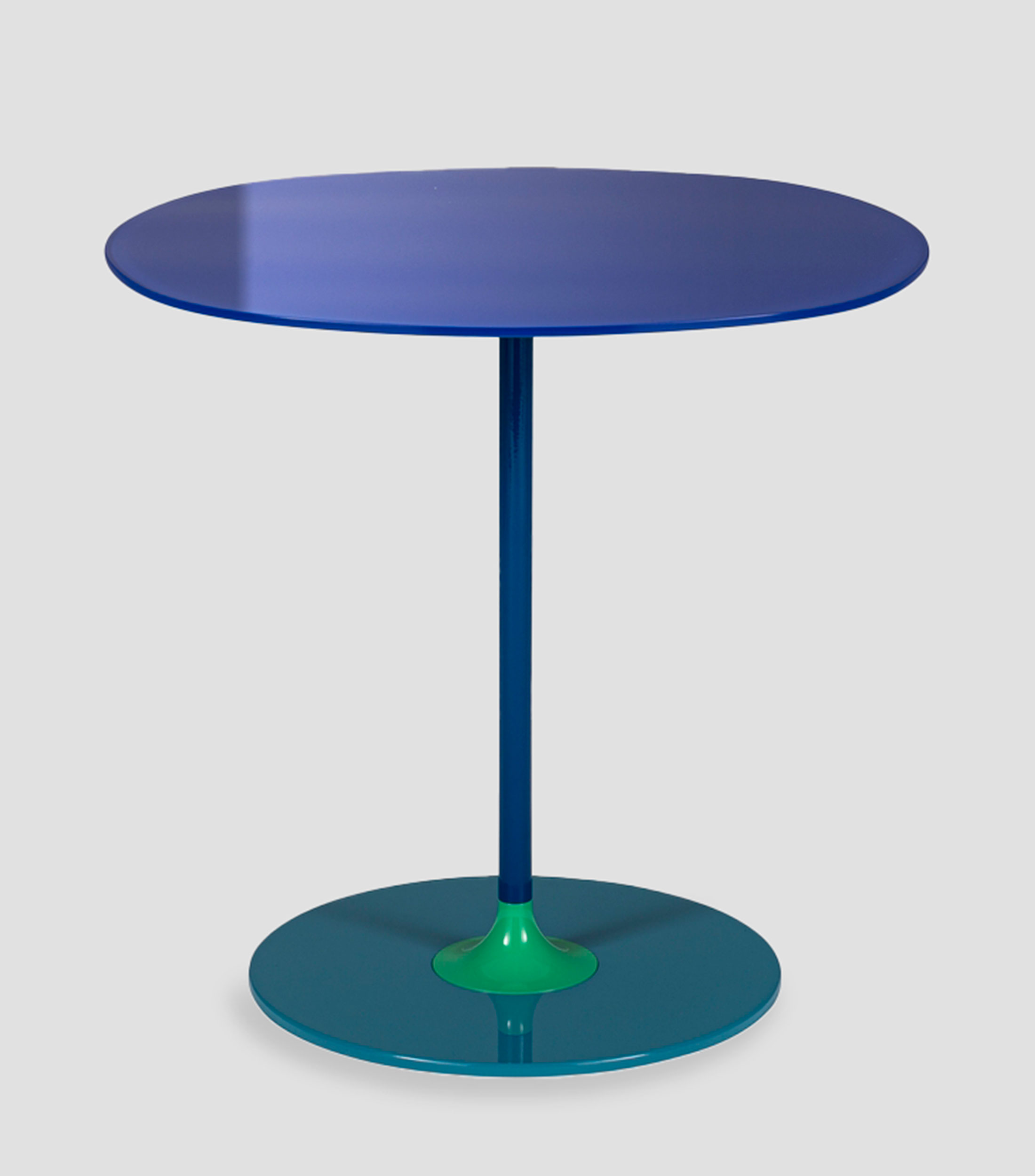 Mesa Lateral Thierry en metal azul