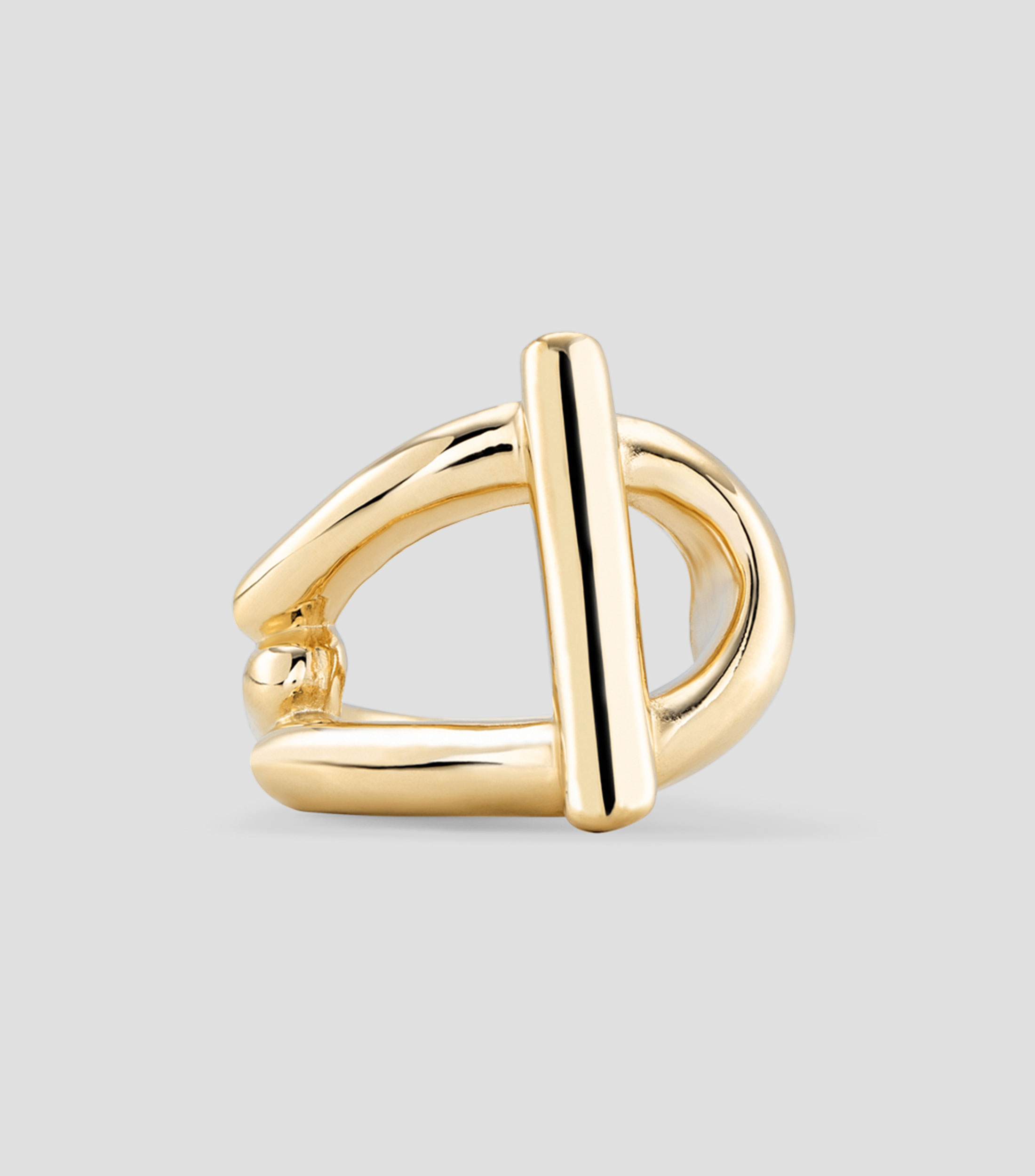 Anillo en baño de oro de 18 Kilates Teen Mujer