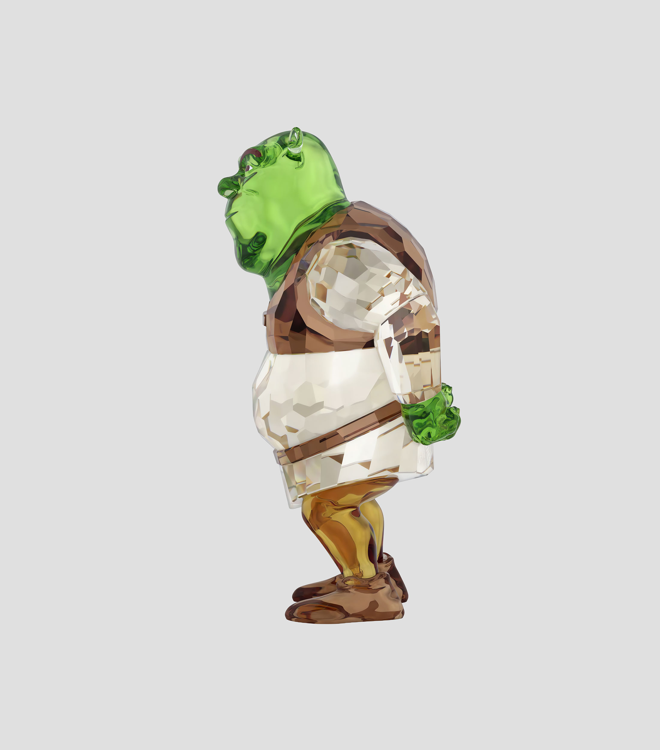 Figura decorativa Shrek en cristal