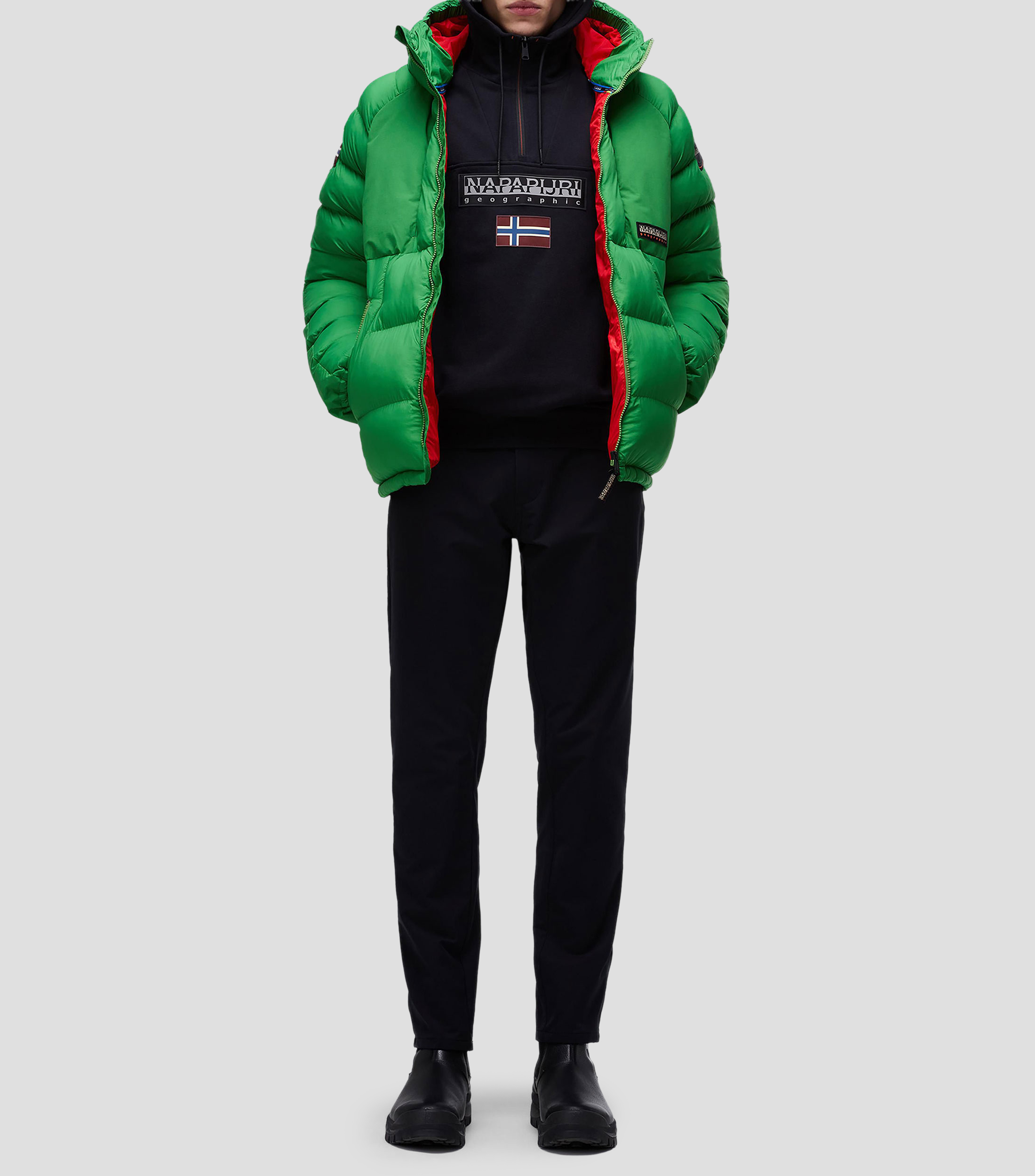 Sudadera con capucha Burgee Hombre