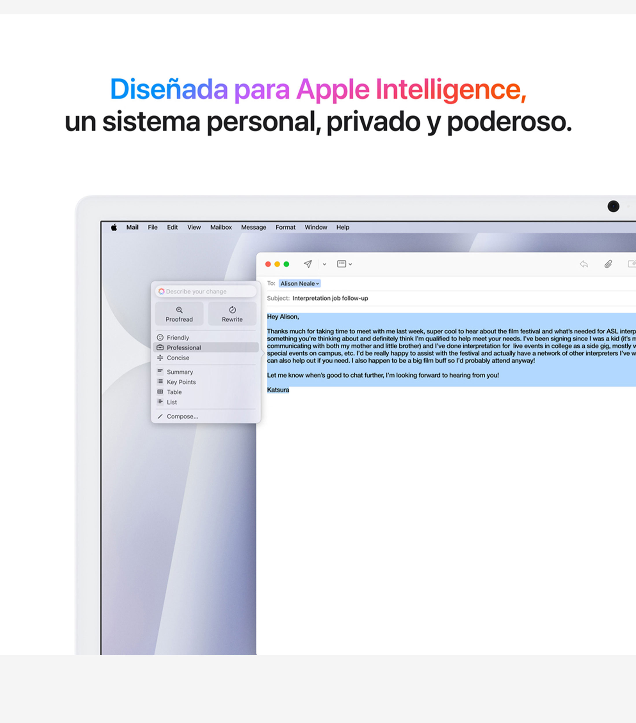 iMac, 24" con Vidrio Nanotexturizado, Chip M4, CPU de 10 núcleos, GPU de 10 núcleos, RAM 16 GB, SSD 256 GB, Plata