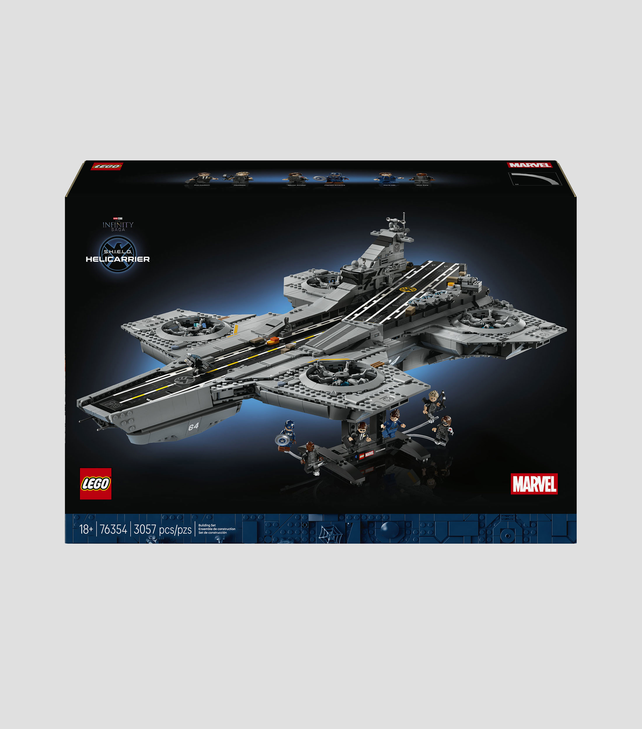 LEGO Super Heroes Marvel Helitransporte de S.H.I.E.L.D. 76354