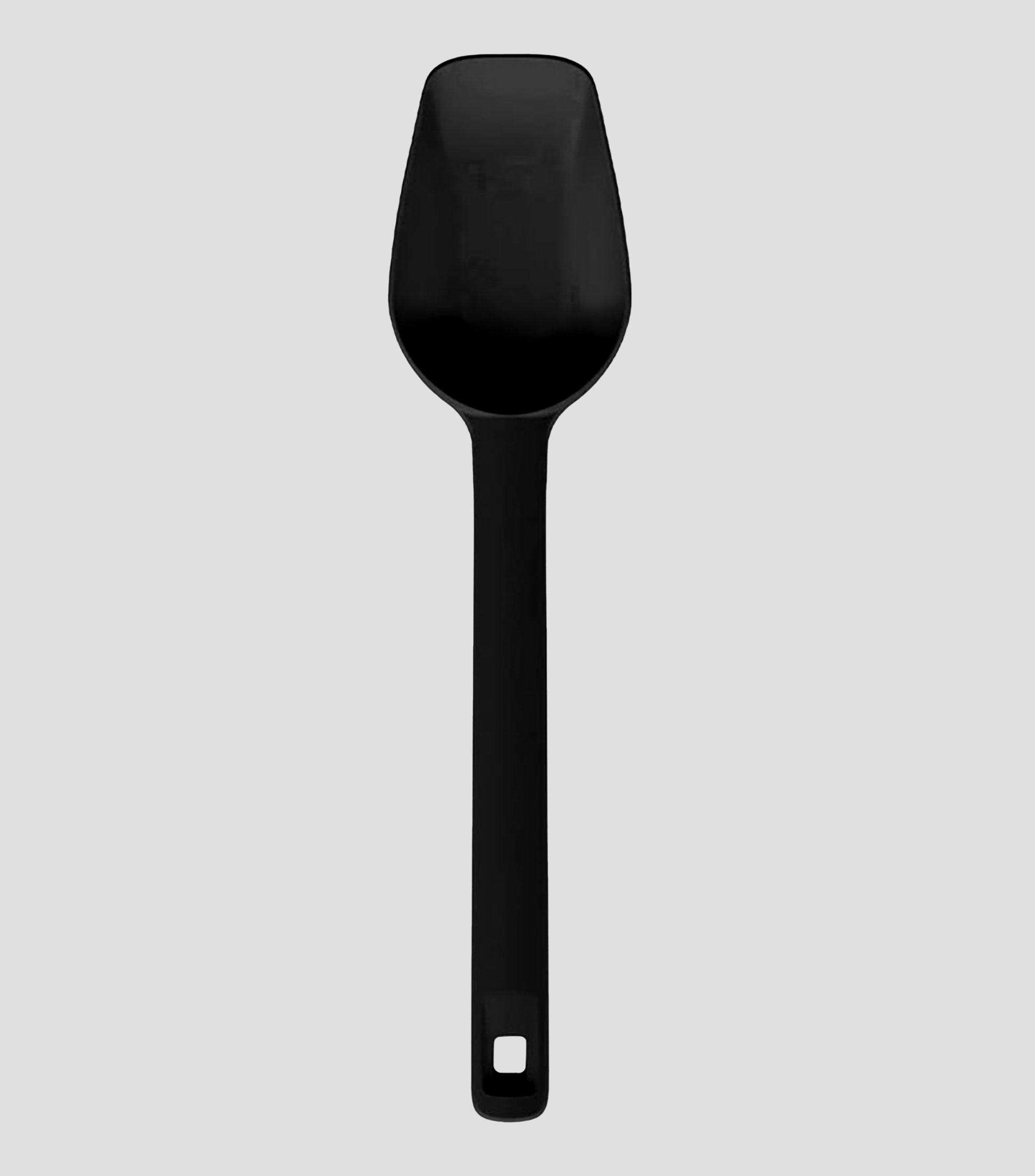 Cuchara de cocina negra
