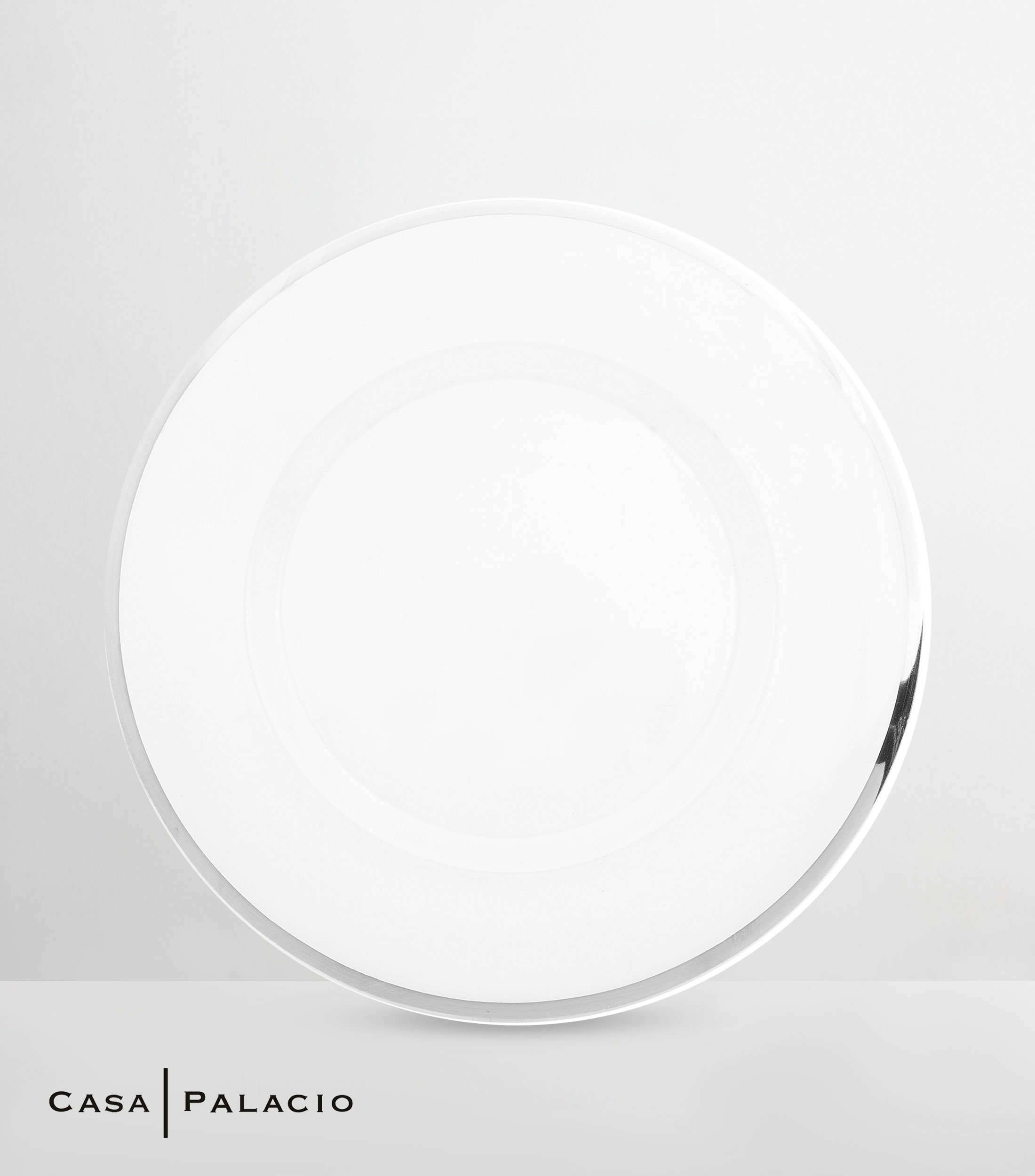 Bajo Plato Rialto Platinum