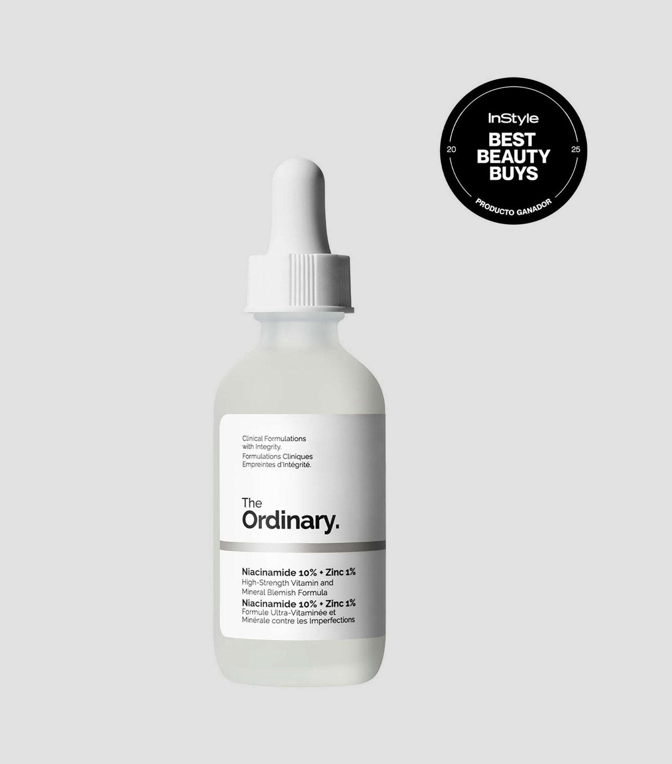 Sérum Regulador de Grasa Niacinamide 10% + Zinc 1%, 60 ml