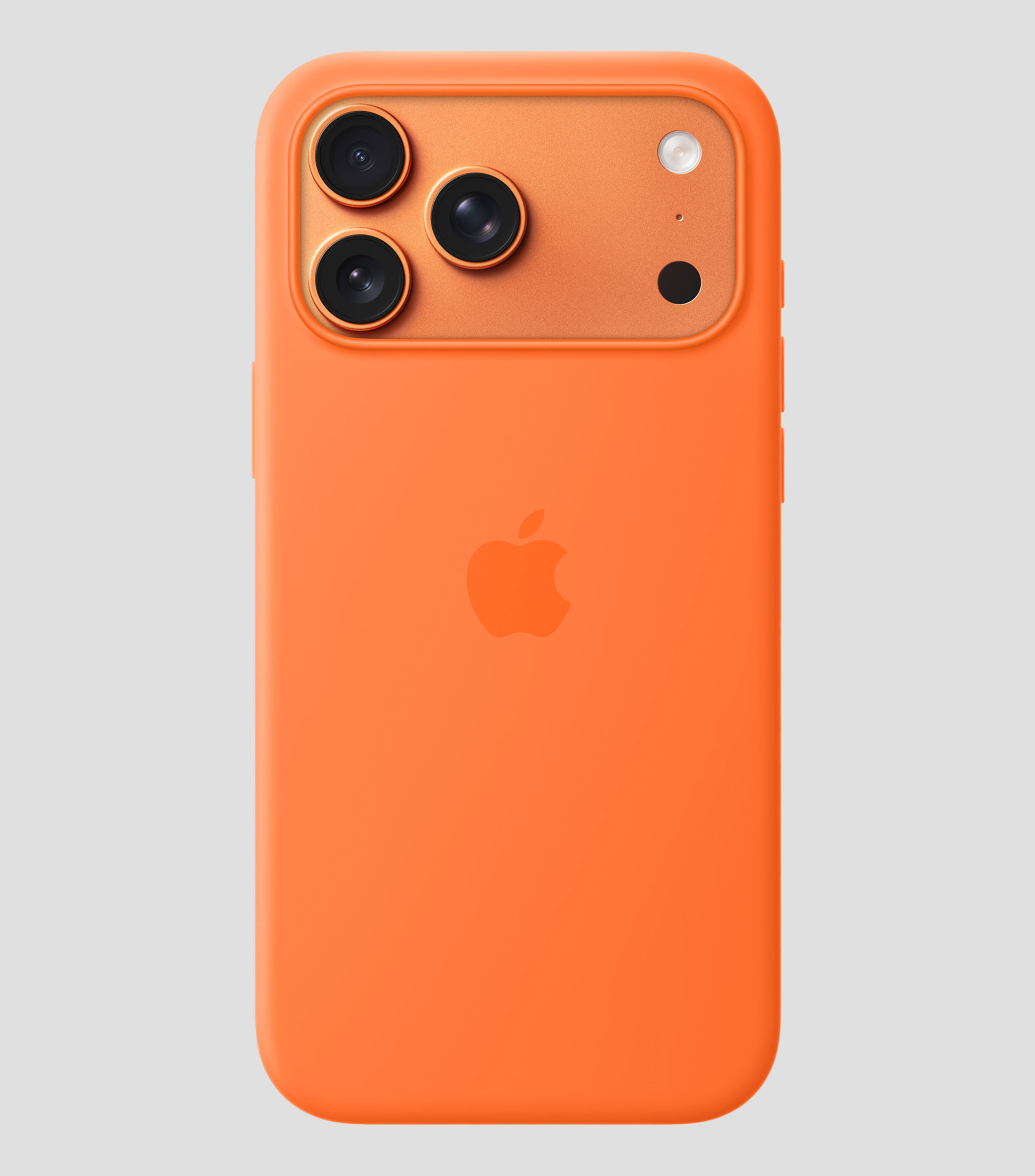 Funda iPhone 17 Pro Max naranja lisa