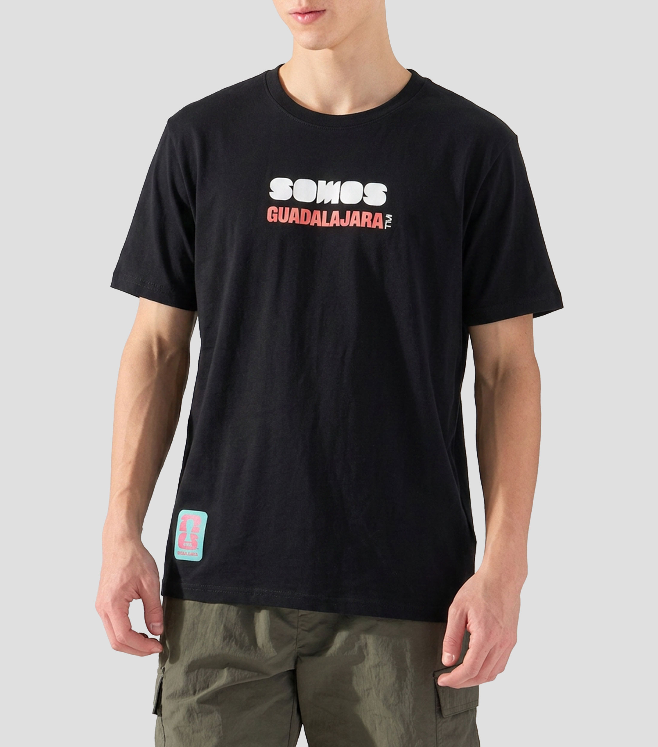 Playera Guadalajara cuello redondo manga corta estampada Hombre