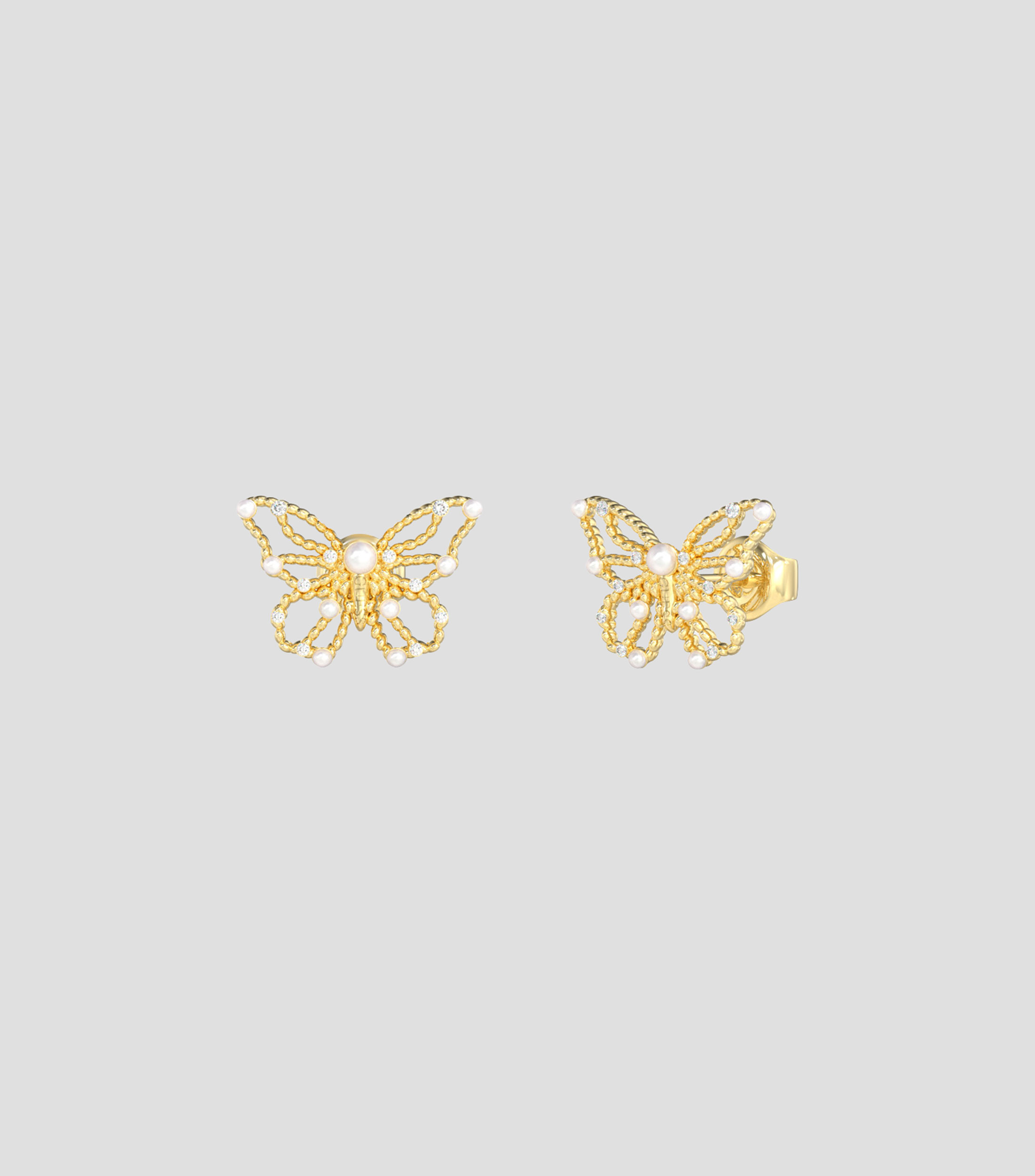 Aretes Borboleta Mujer