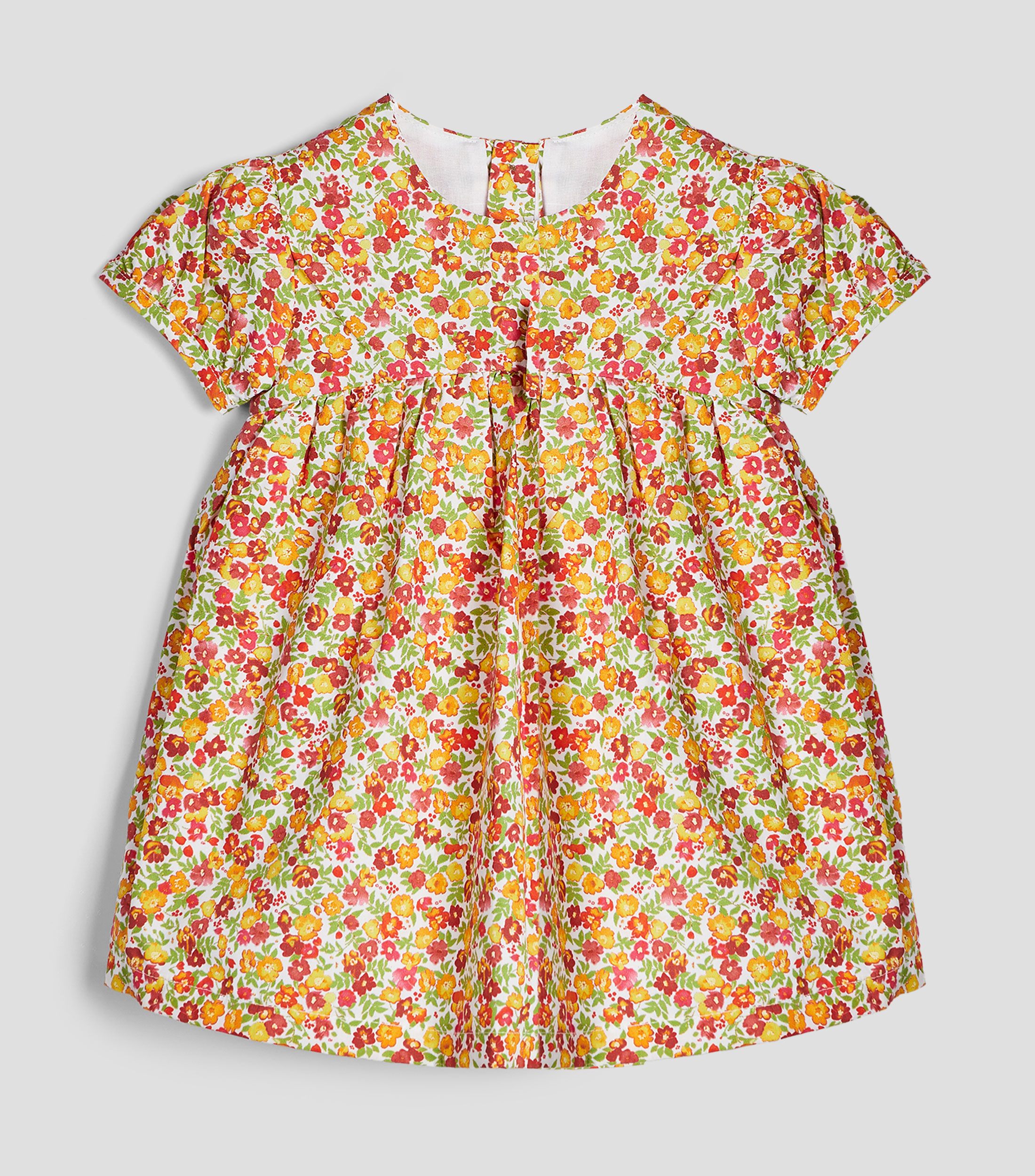 Vestido con estampado floral Bebé