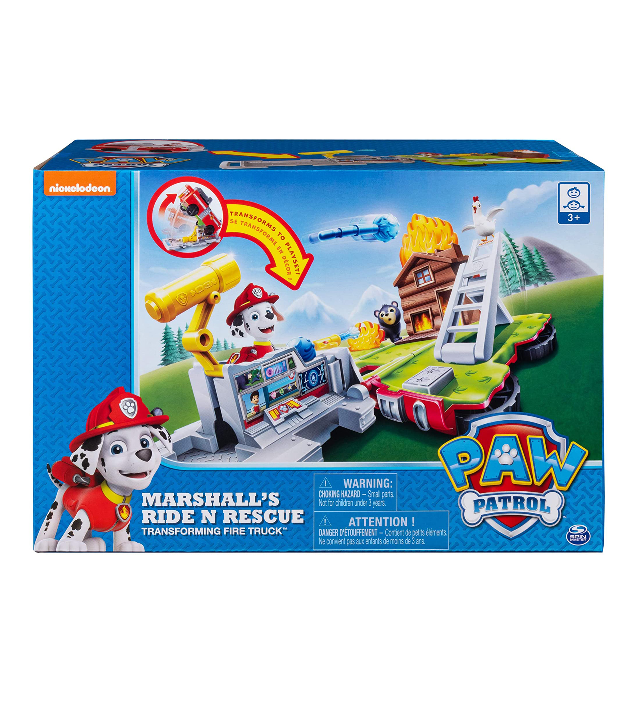 Spin Master Paw Patrol Marshall's Ride n Rescue El Palacio de Hierro
