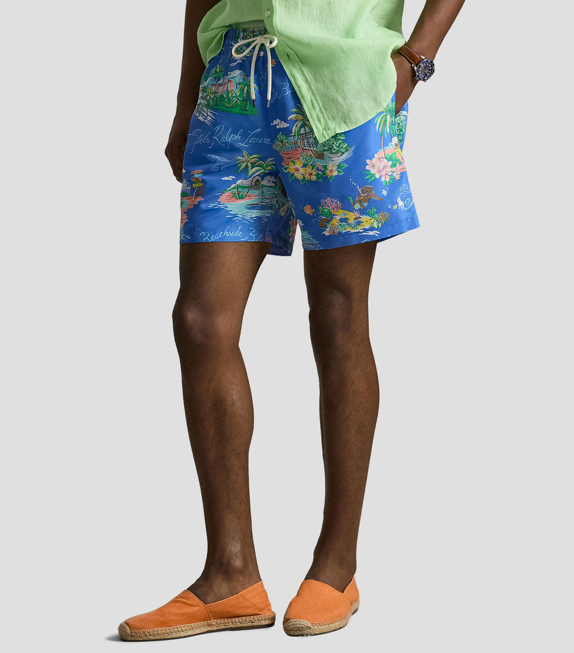 Traje de baño estampado Hombre