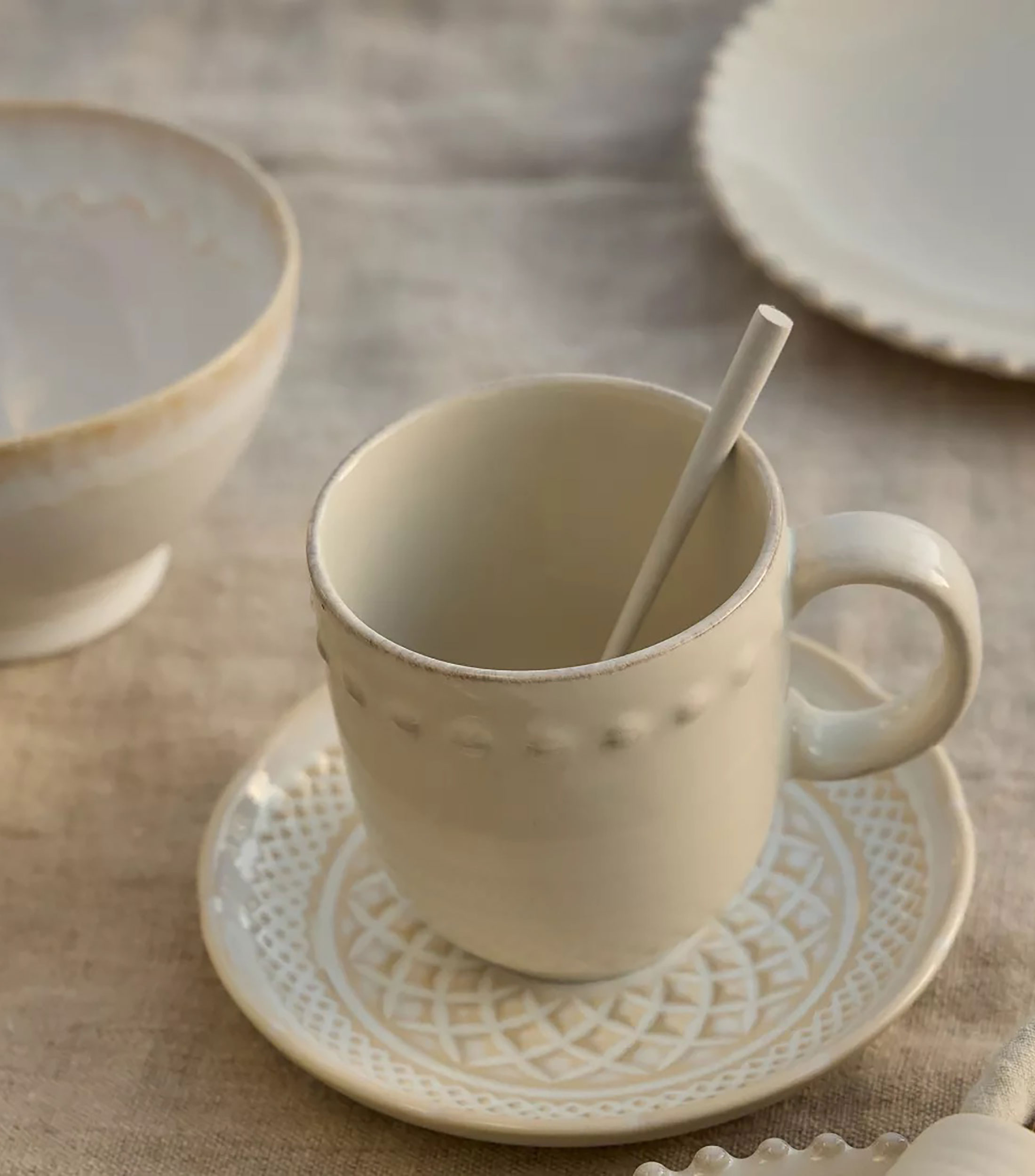 Taza Pearl lisa