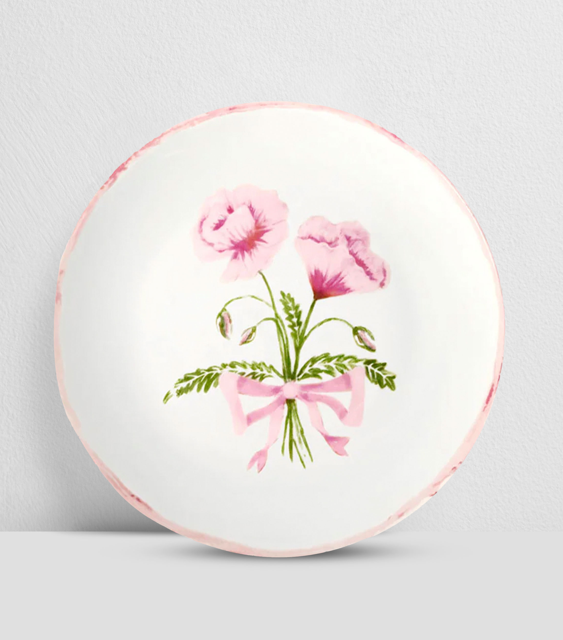 Set 4 Platos para ensalada Lisianthus