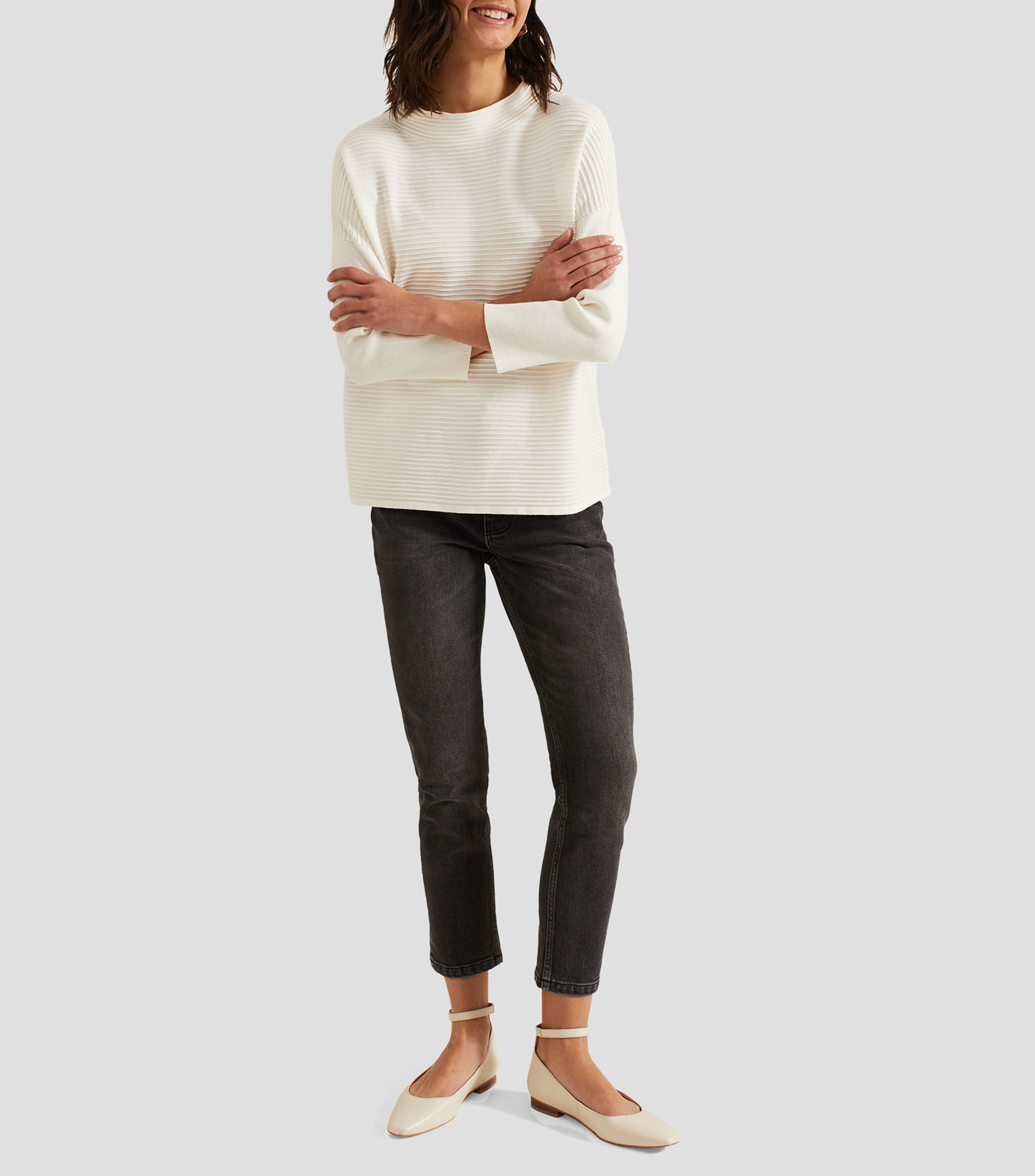 Sueter de cuello alto Mujer