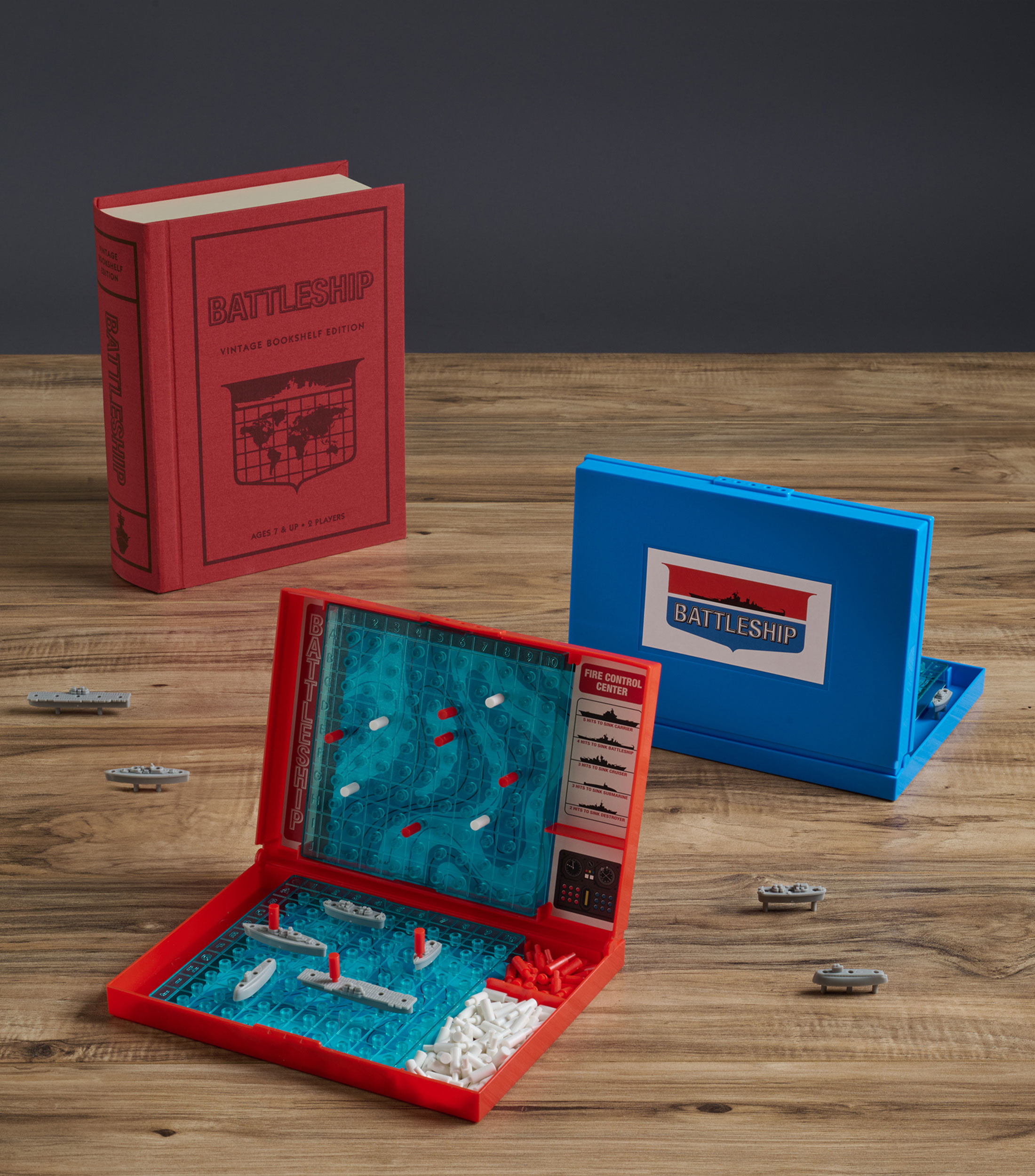 Juego de Mesa Battleship Vintage Bookshelf