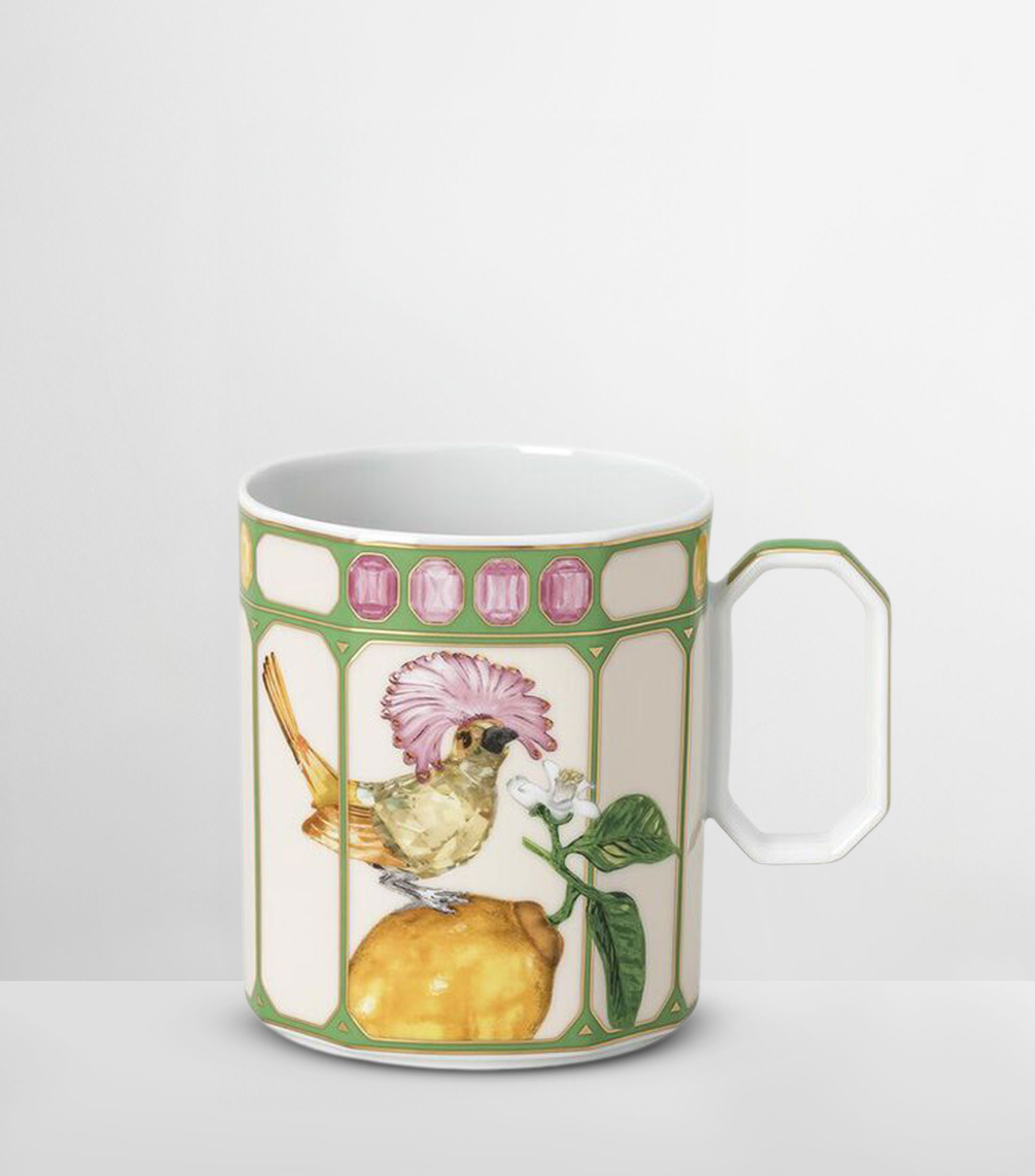 Taza Swarovski IDYLLIA floral
