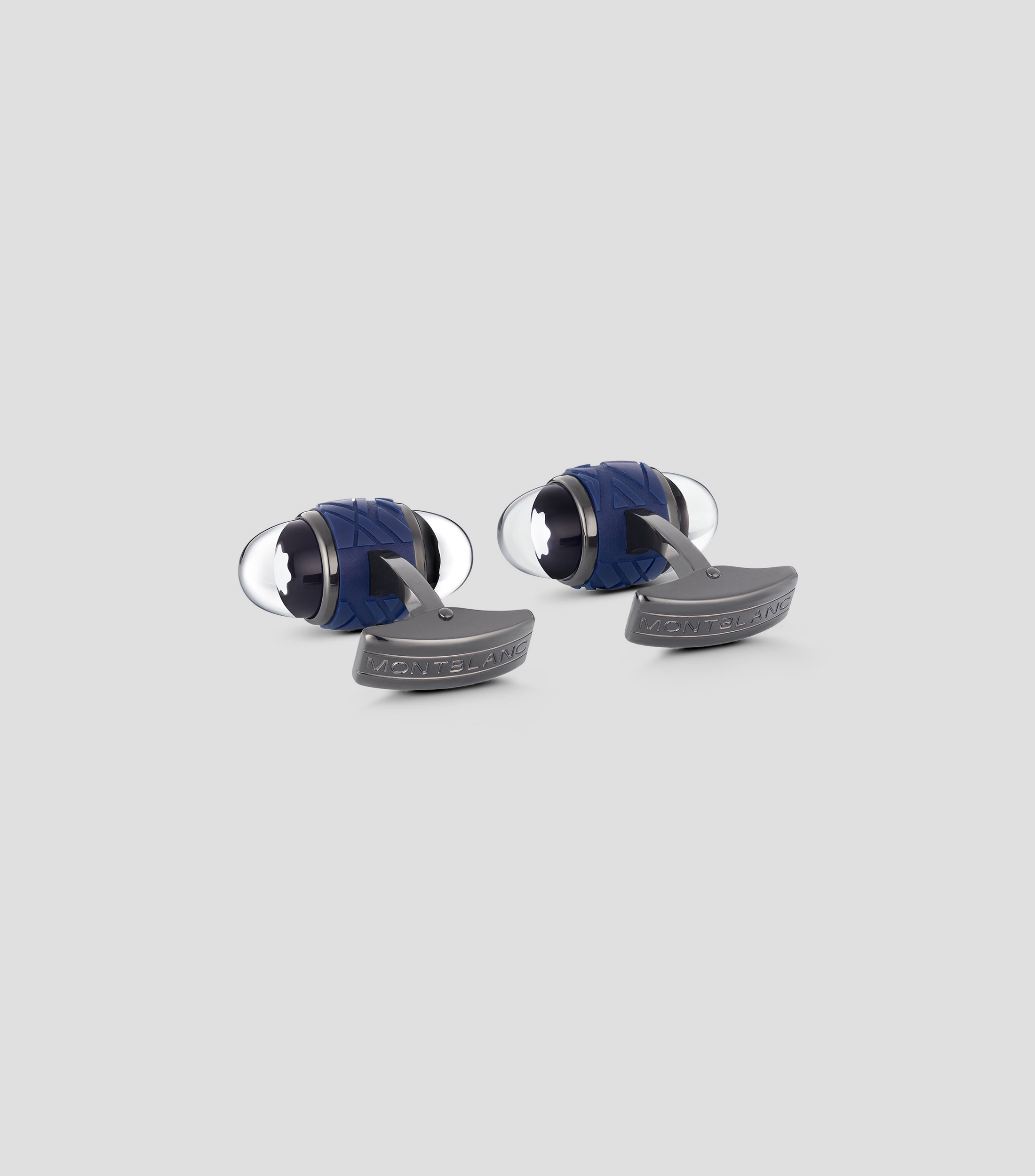 StarWalker Mancuernillas de acero y laca Unisex