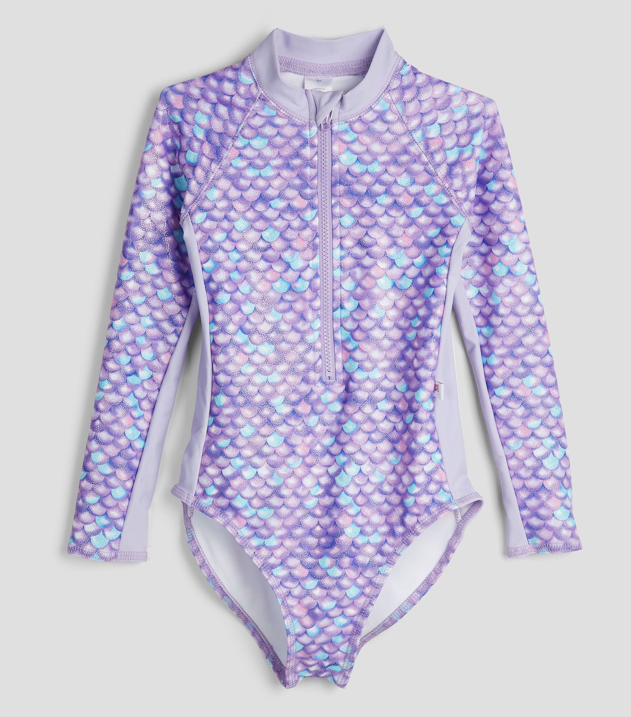 Traje de Baño con Escamas Bebé