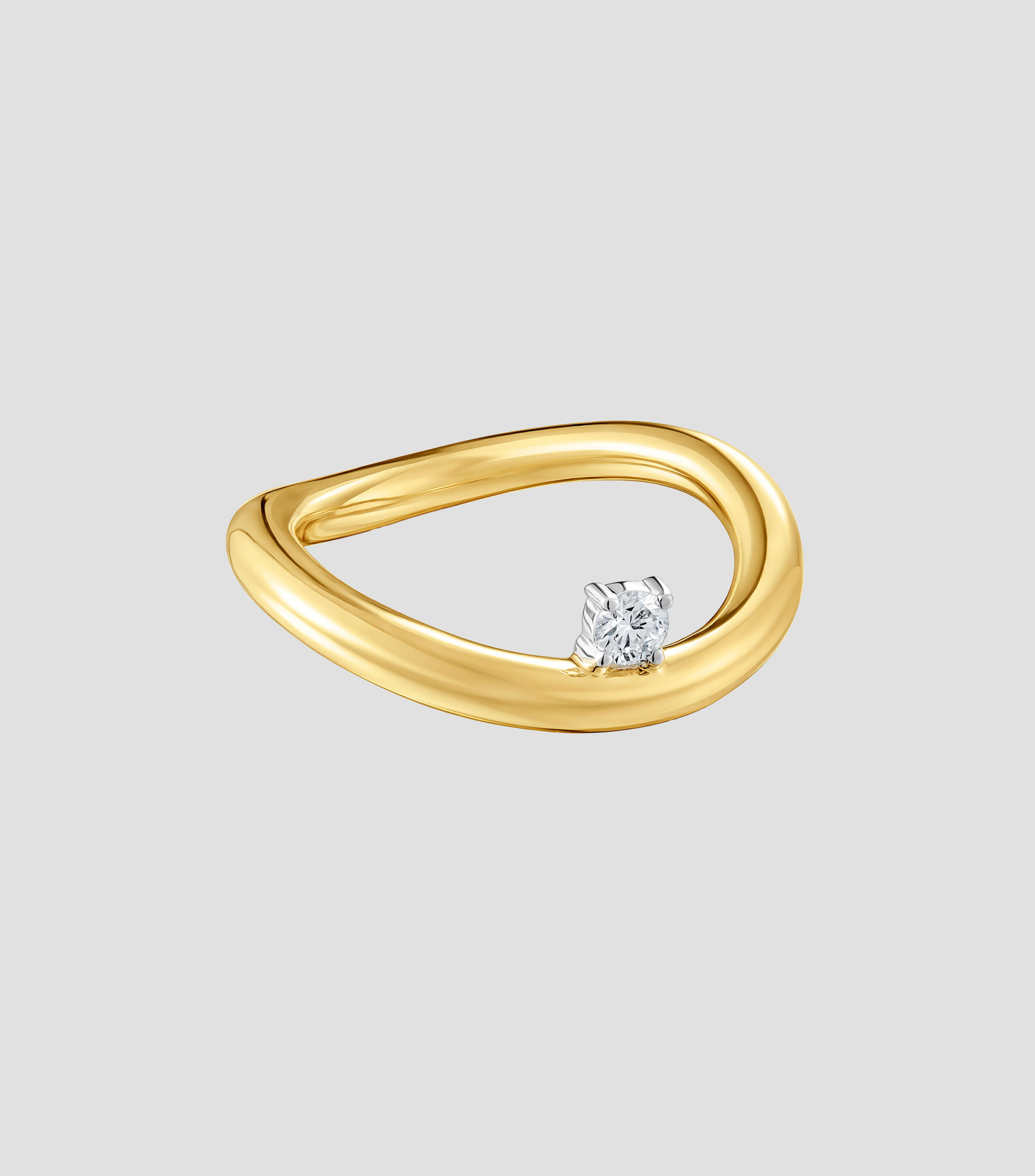 Anillo en Oro amarillo de 18 Kilates New Hav Mujer