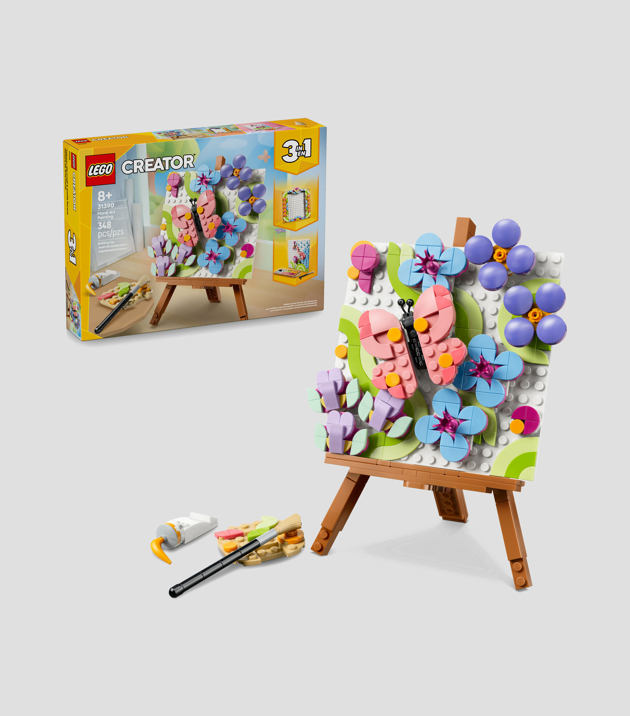 Lego Creator Pintura Decorativa de Arte Floral 31390