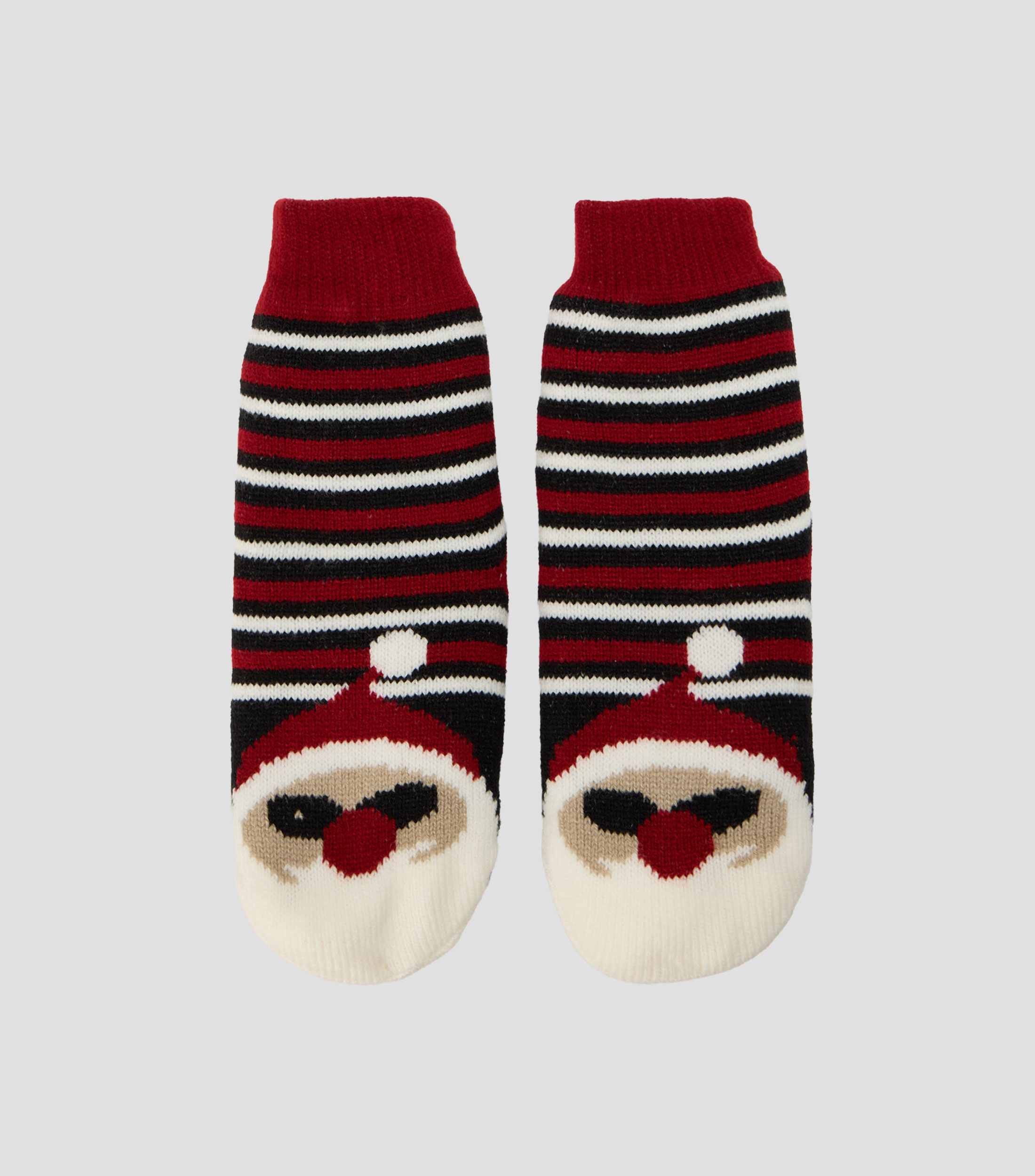 Calcetín aborregado Santa Claus Niña