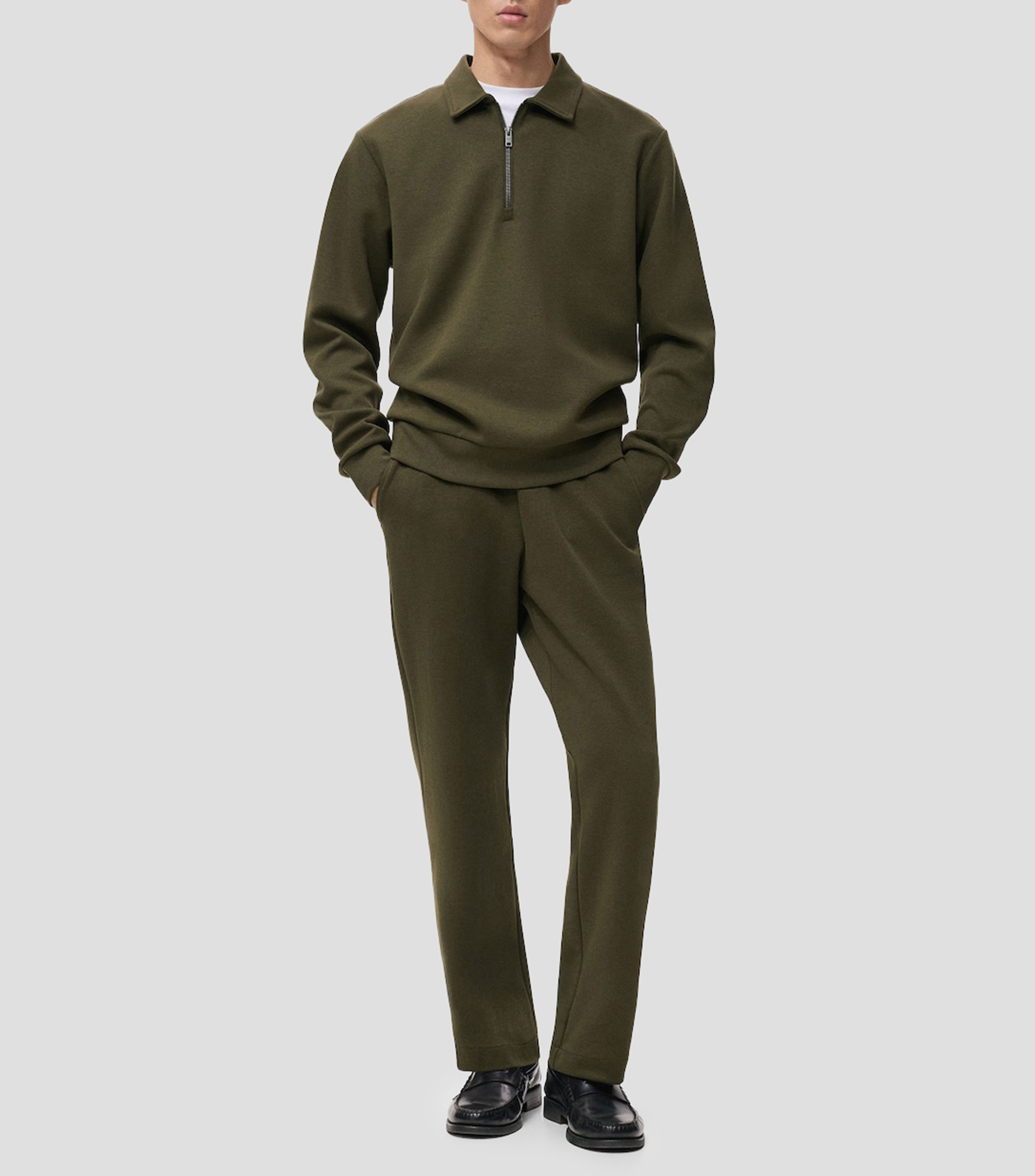Sudadera polo Hombre