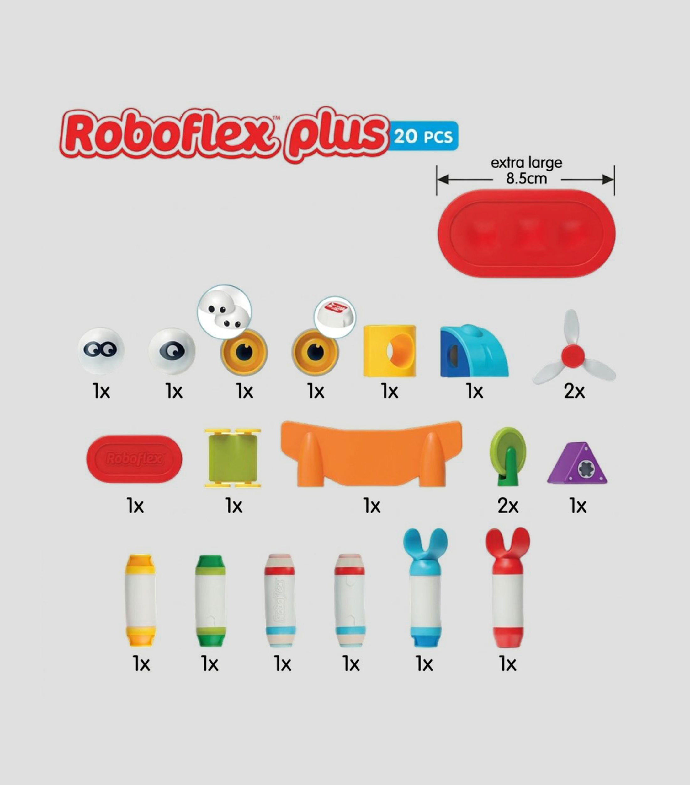 Juguetes Magnéticos Roboflex Plus SmartMax