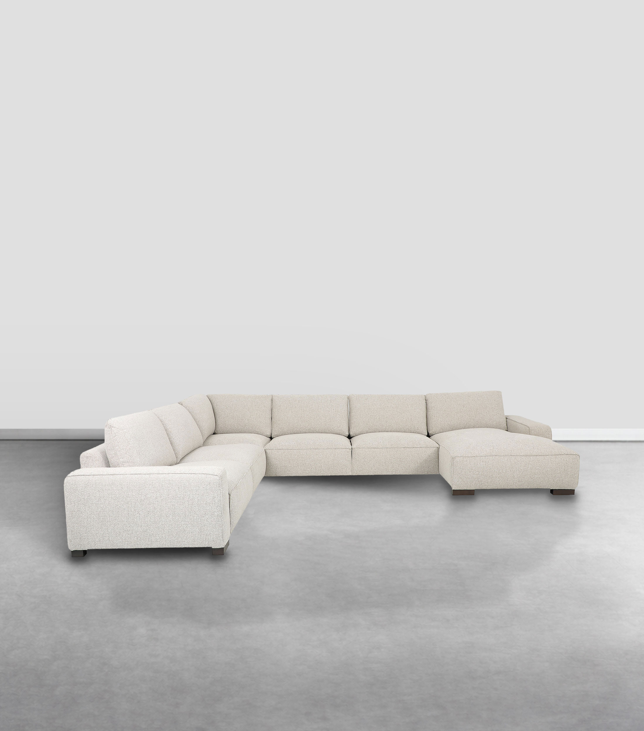 Sala modular derecha Mink en madera